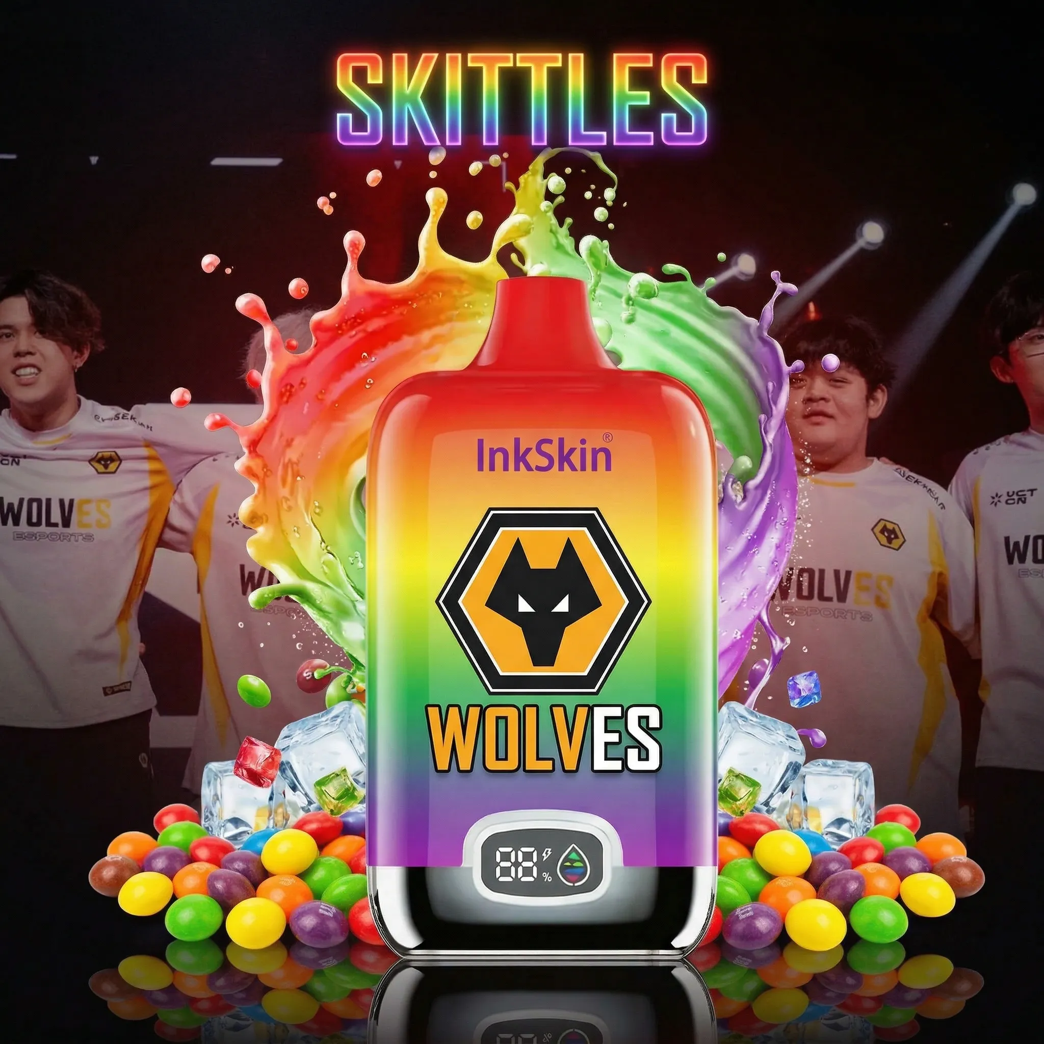 WOLVES team - โญInkSkin Digital Box 12000 Puffs - 10+ Flavour Choices ๐๐๐ WOLVES team - โญInkSkin Digital Box 12000 Puffs - 10+ Flavour Choices ๐๐๐