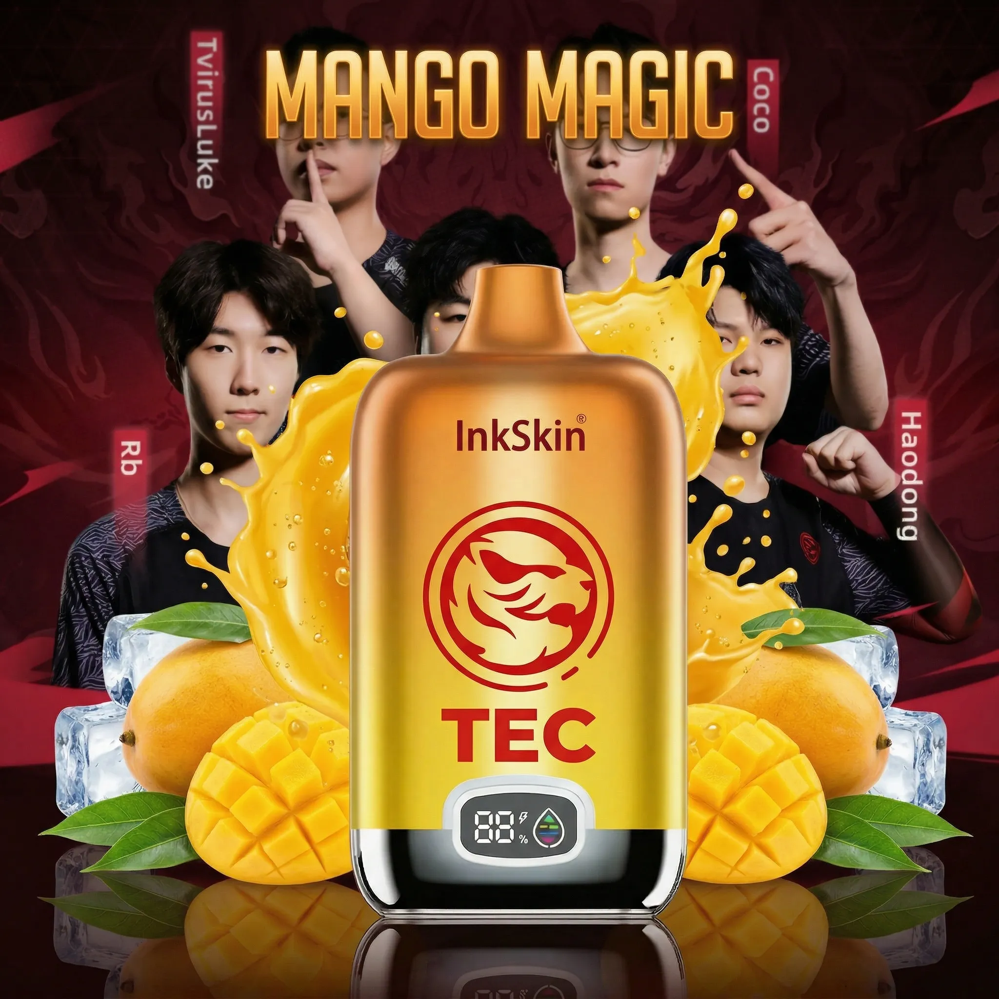 TEC team - โญInkSkin Digital Box 12000 Puffs - 10+ Flavour Choices ๐๐๐ TEC team - โญInkSkin Digital Box 12000 Puffs - 10+ Flavour Choices ๐๐๐