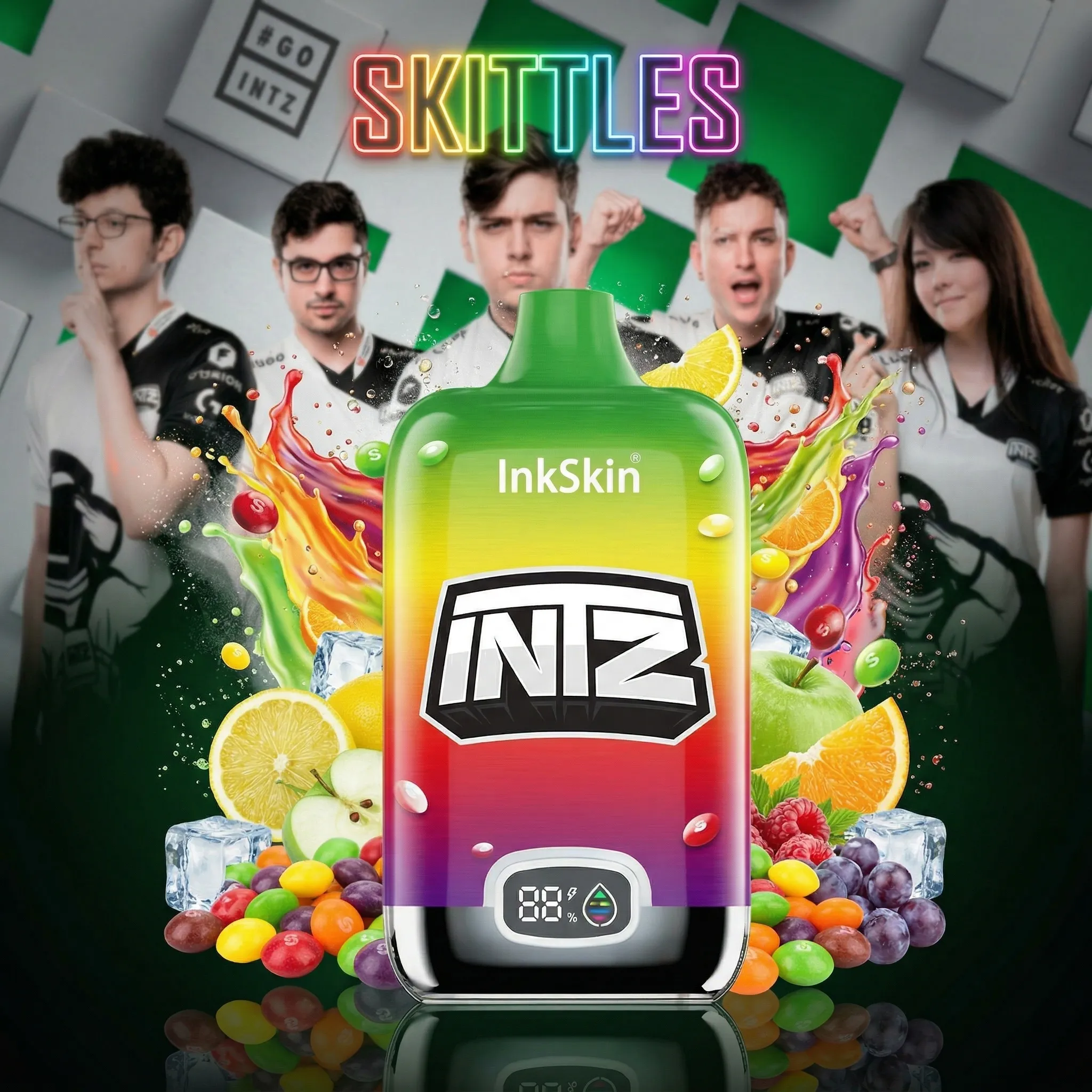 INTZ team - โญInkSkin Digital Box 12000 Puffs - 10+ Flavour Choices ๐๐๐ INTZ team - โญInkSkin Digital Box 12000 Puffs - 10+ Flavour Choices ๐๐๐