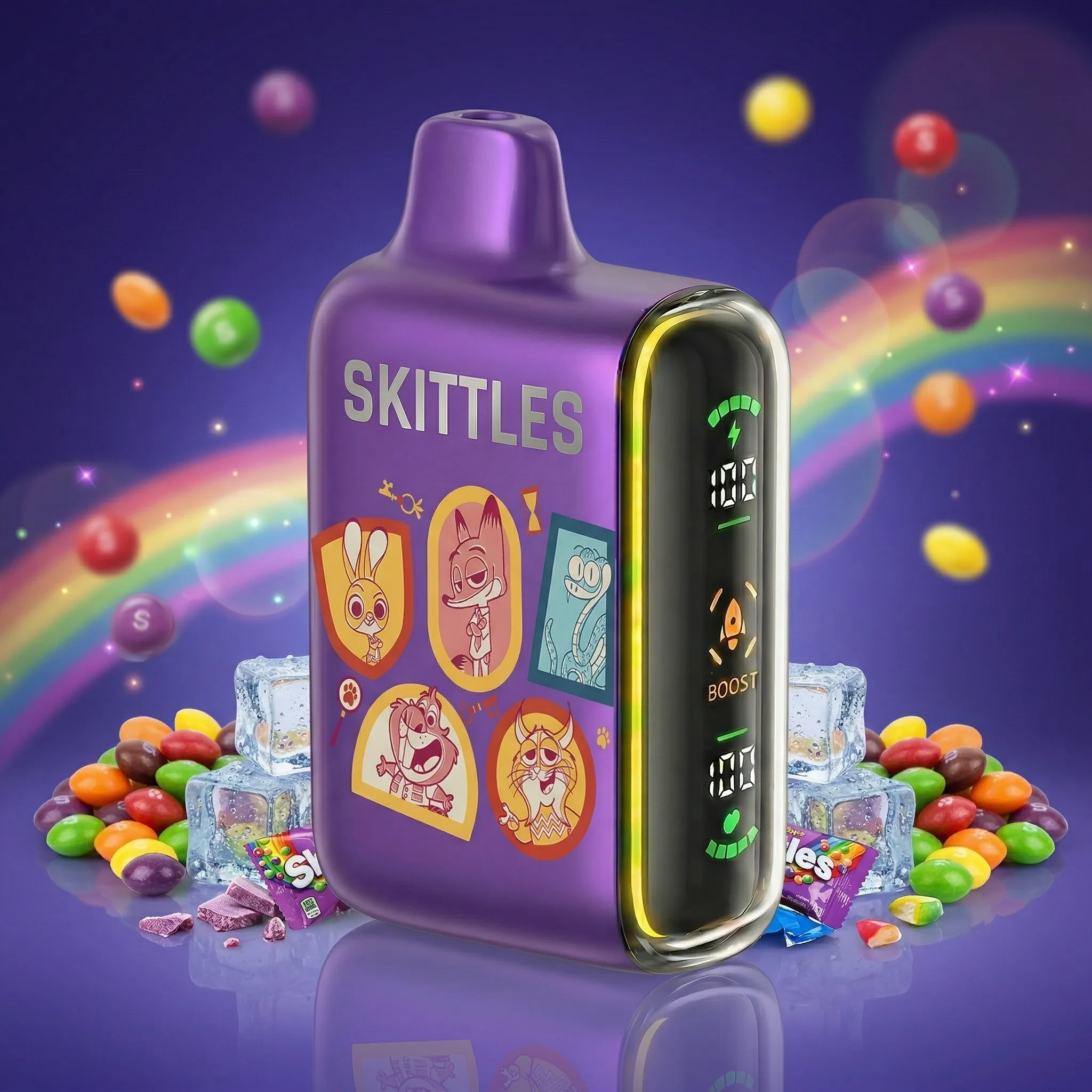 Zootopia - 🔥InkSkin Pulse 15000 Puffs new - 10+ Flavour Choices 🍇🍉🍋