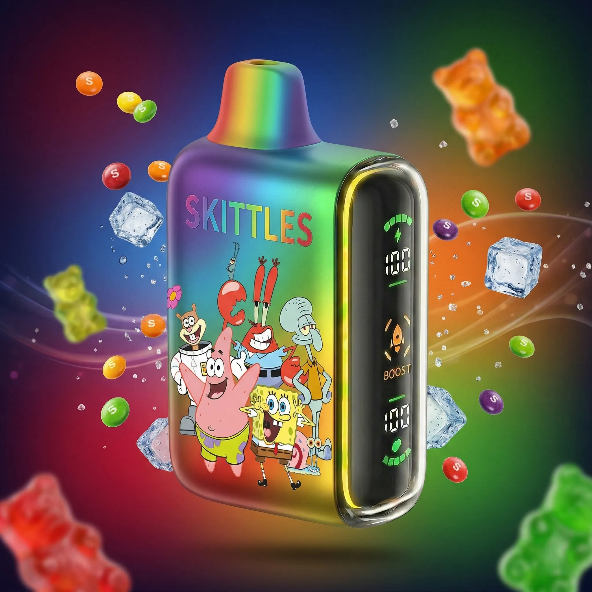spongebob - 🔥InkSkin Pulse 15000 Puffs new - 10+ Flavour Choices 🍇🍉🍋