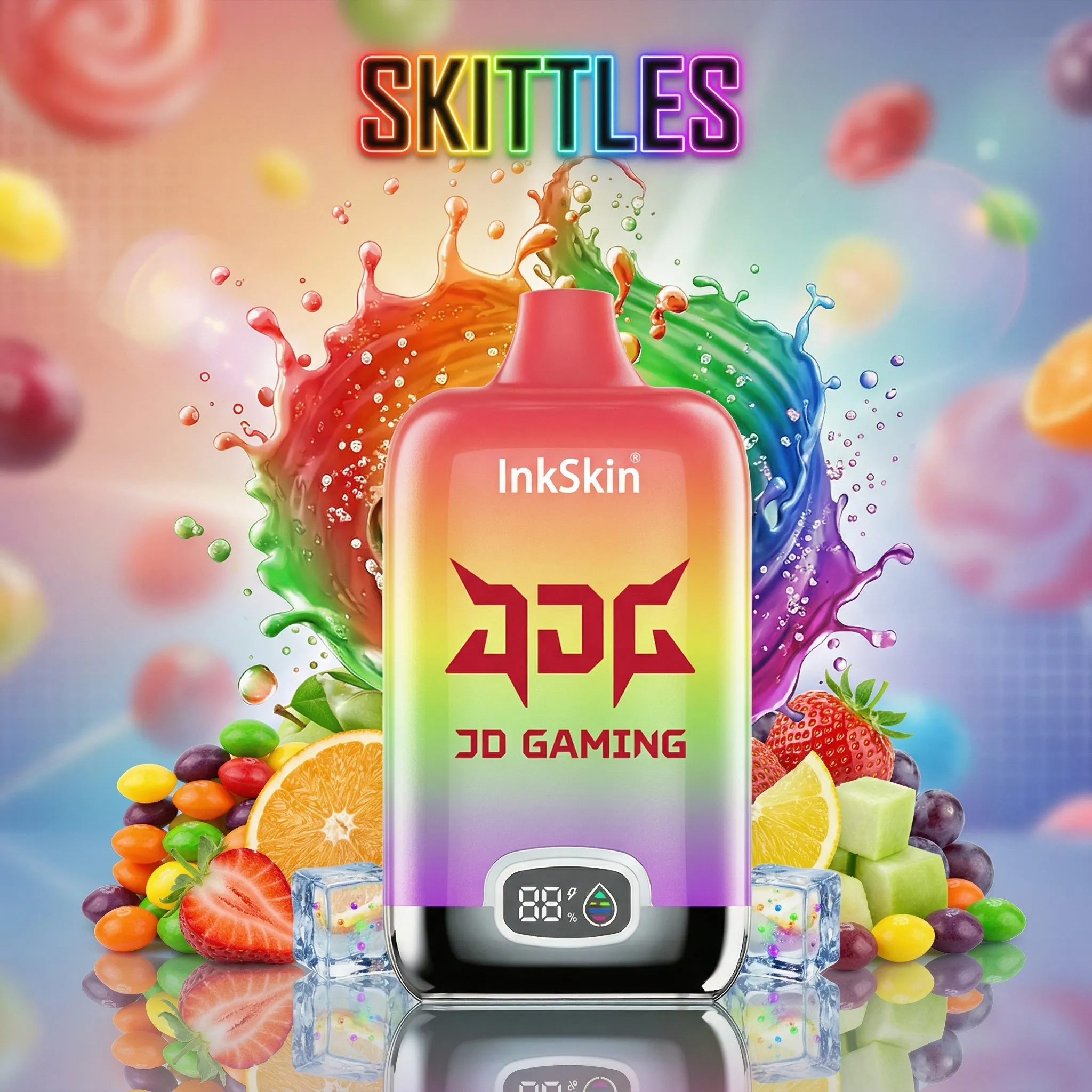 JDG team - ⭐InkSkin Digital Box 12000 Puffs - 10+ Flavour Choices 🍇🍉🍋