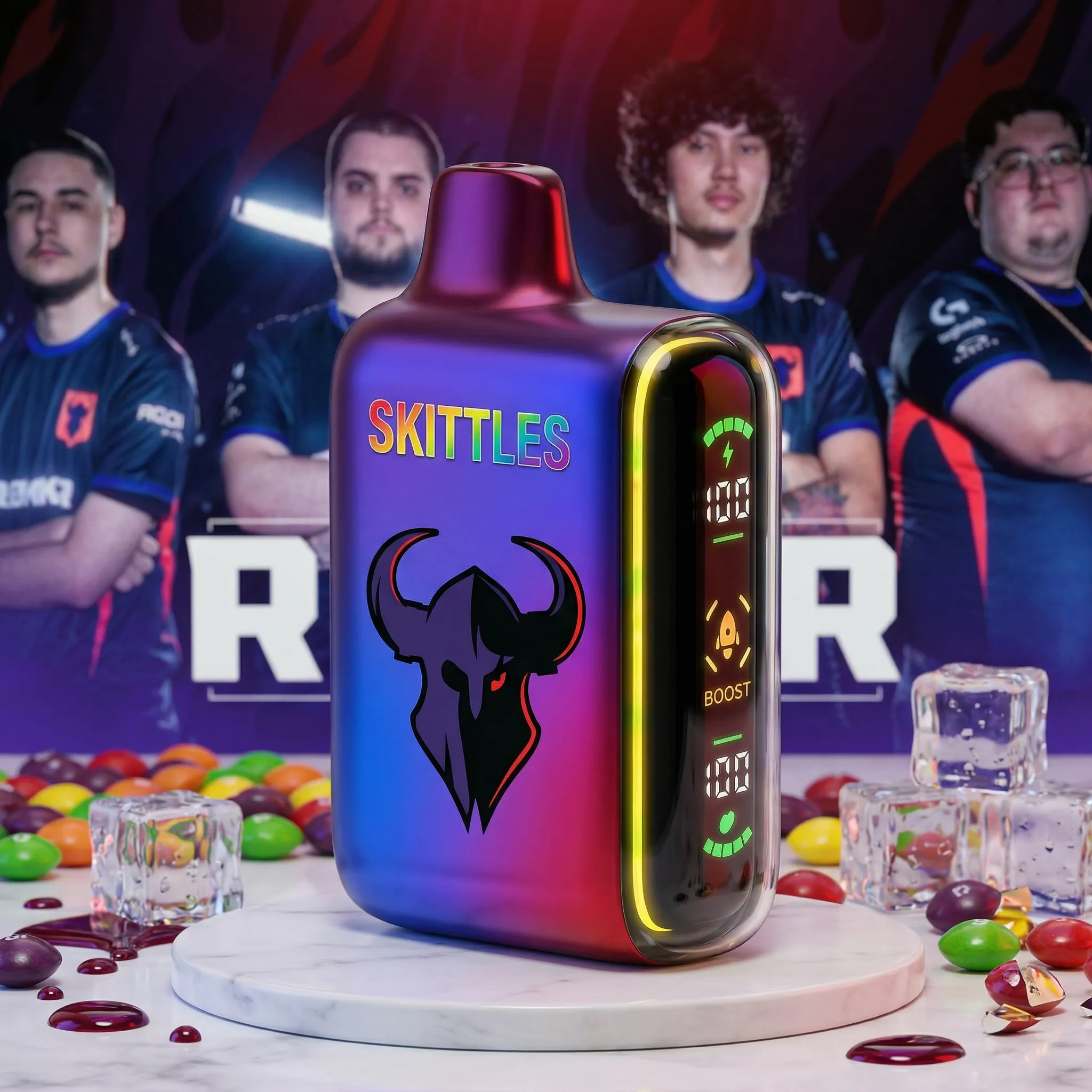 RØKKR team - 🔥InkSkin Pulse 15000 Puffs new - 10+ Flavour Choices 🍇🍉🍋