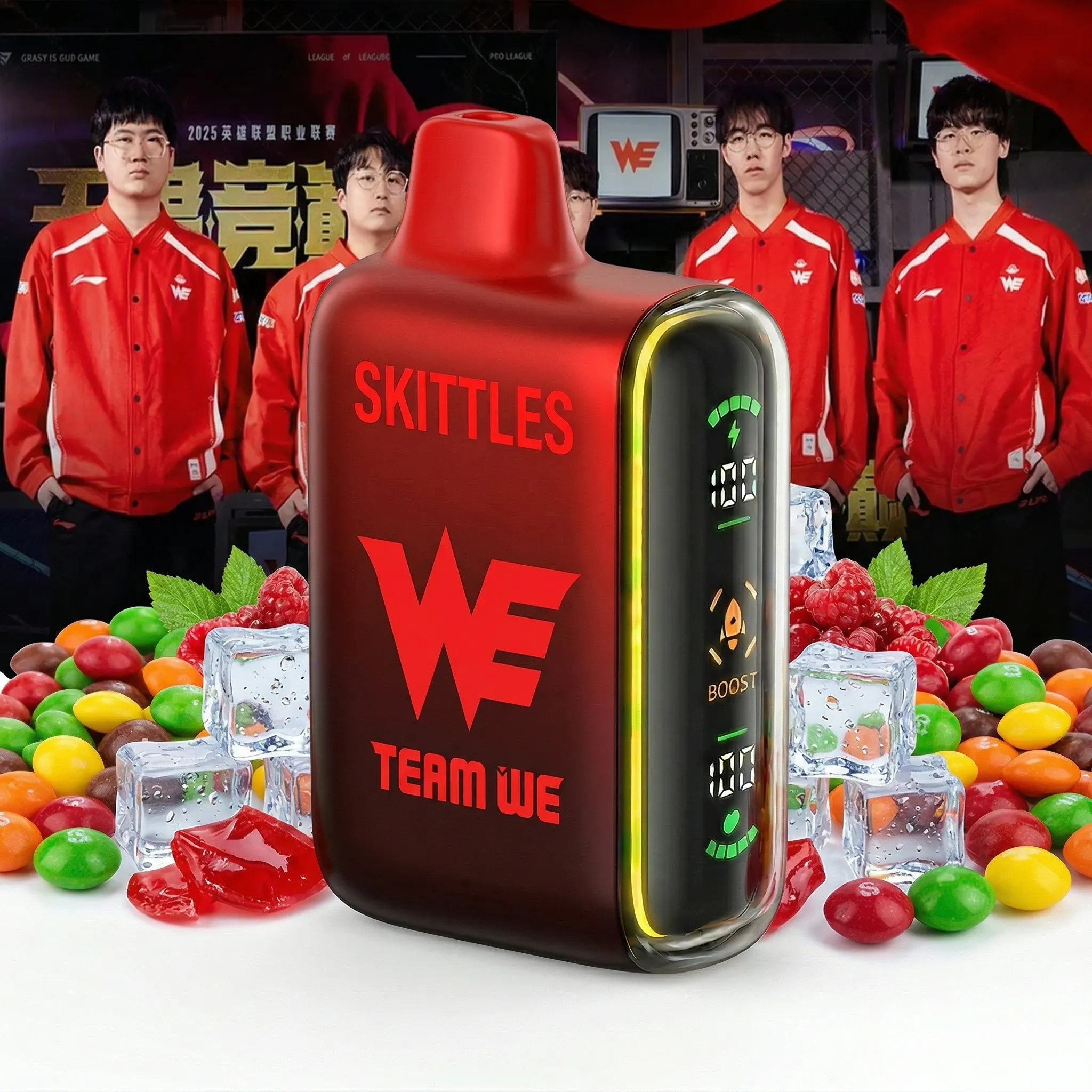 WE team - 🔥InkSkin Pulse 15000 Puffs new - 10+ Flavour Choices 🍇🍉🍋