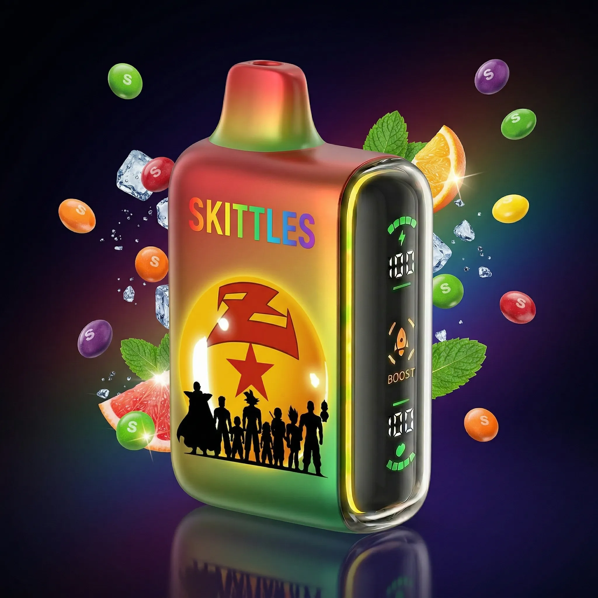 2 - 🔥InkSkin Pulse 15000 Puffs new - 10+ Flavour Choices 🍇🍉🍋
