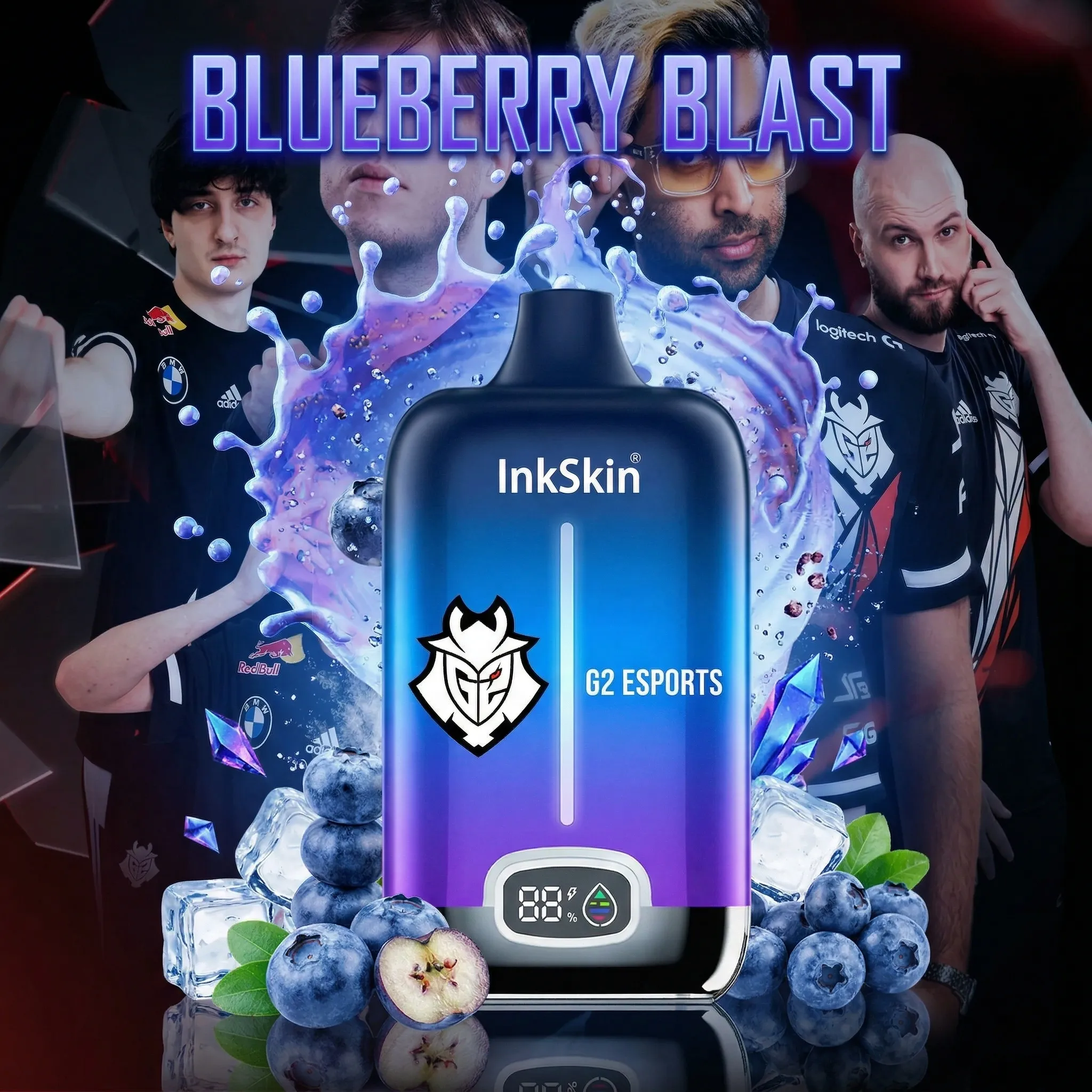 G2 team - โญInkSkin Digital Box 12000 Puffs - 10+ Flavour Choices ๐๐๐ G2 team - โญInkSkin Digital Box 12000 Puffs - 10+ Flavour Choices ๐๐๐