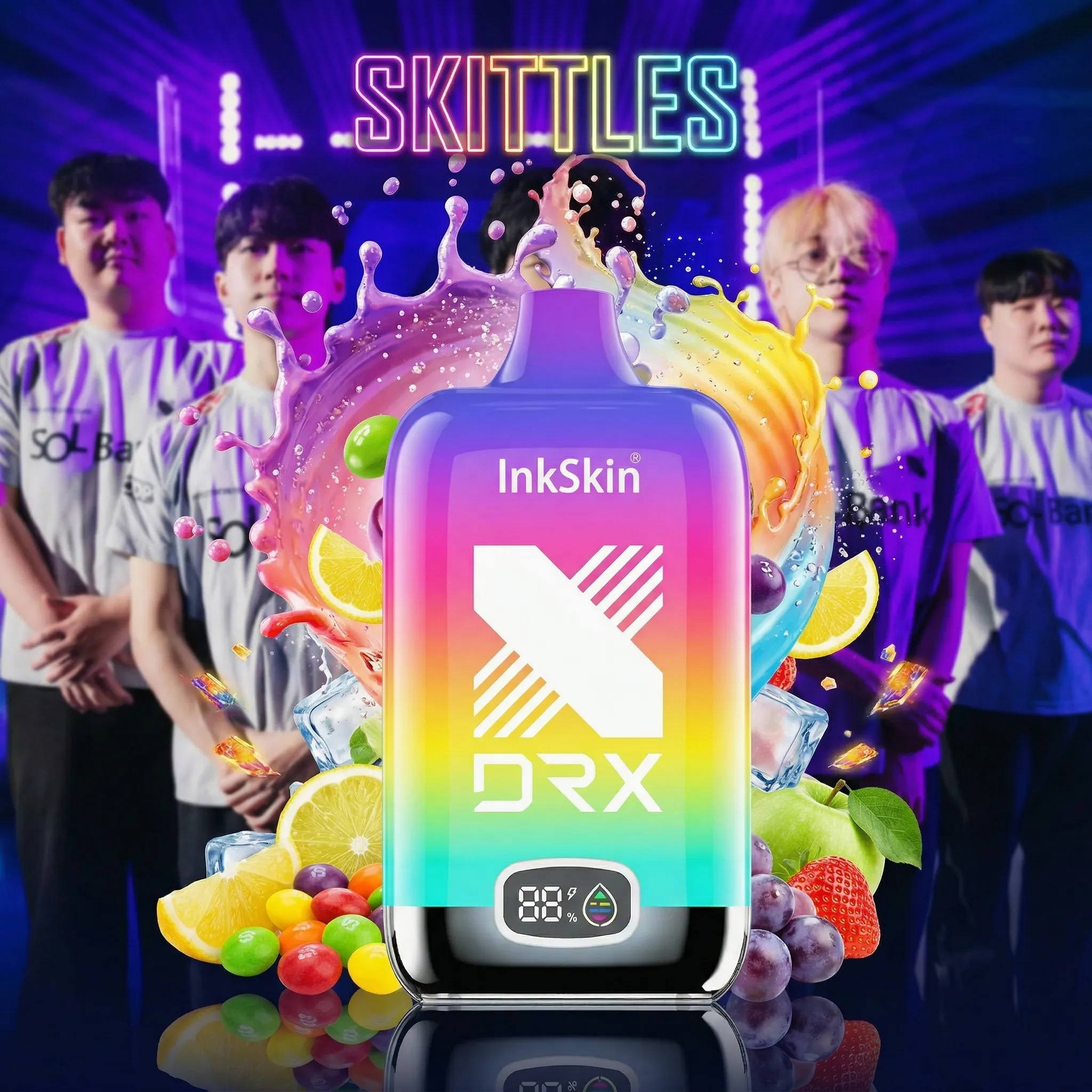 DRX team - โญInkSkin Digital Box 12000 Puffs - 10+ Flavour Choices ๐๐๐ DRX team - โญInkSkin Digital Box 12000 Puffs - 10+ Flavour Choices ๐๐๐