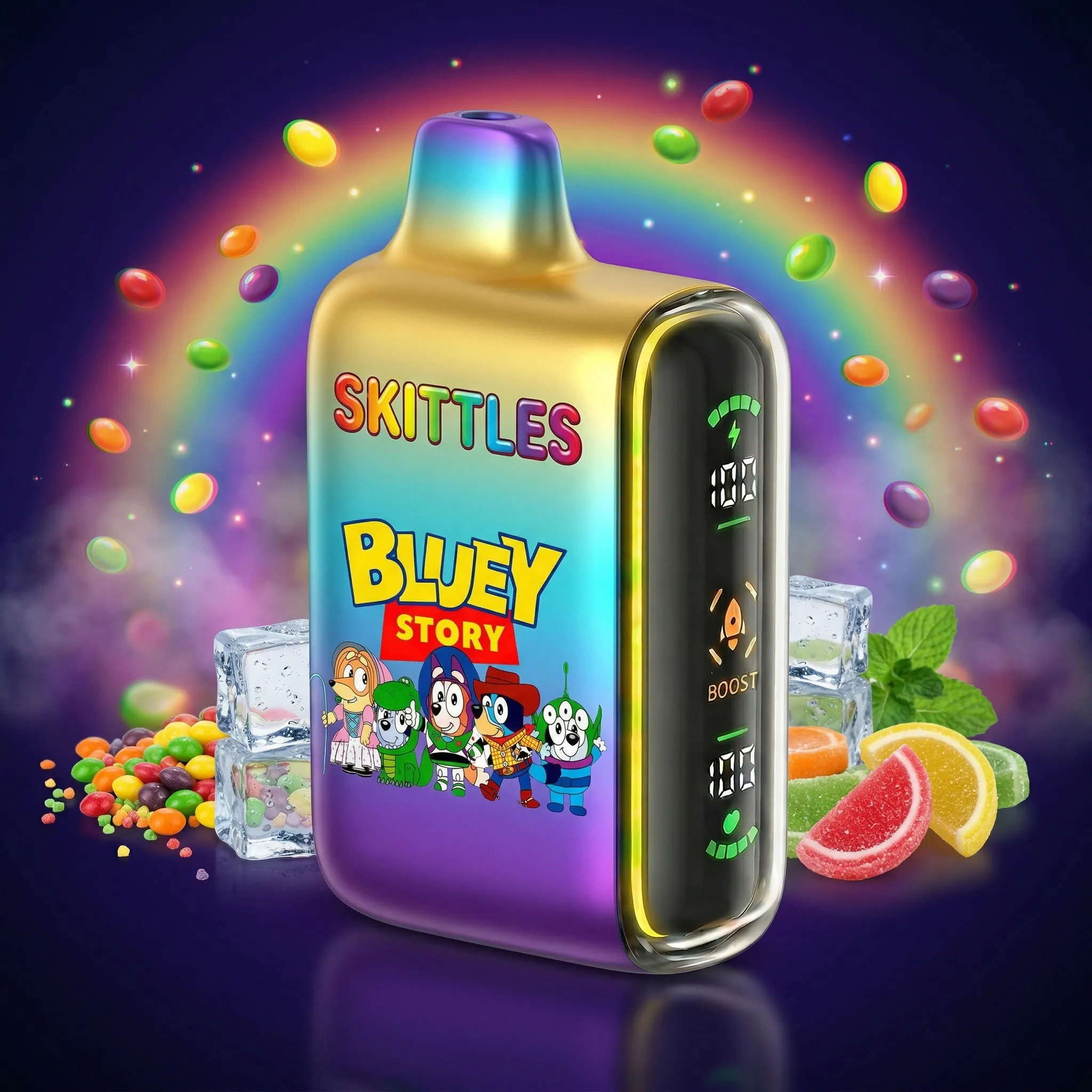 Bluey - 🔥InkSkin Pulse 15000 Puffs new - 10+ Flavour Choices 🍇🍉🍋 Bluey - 🔥InkSkin Pulse 15000 Puffs new - 10+ Flavour Choices 🍇🍉🍋