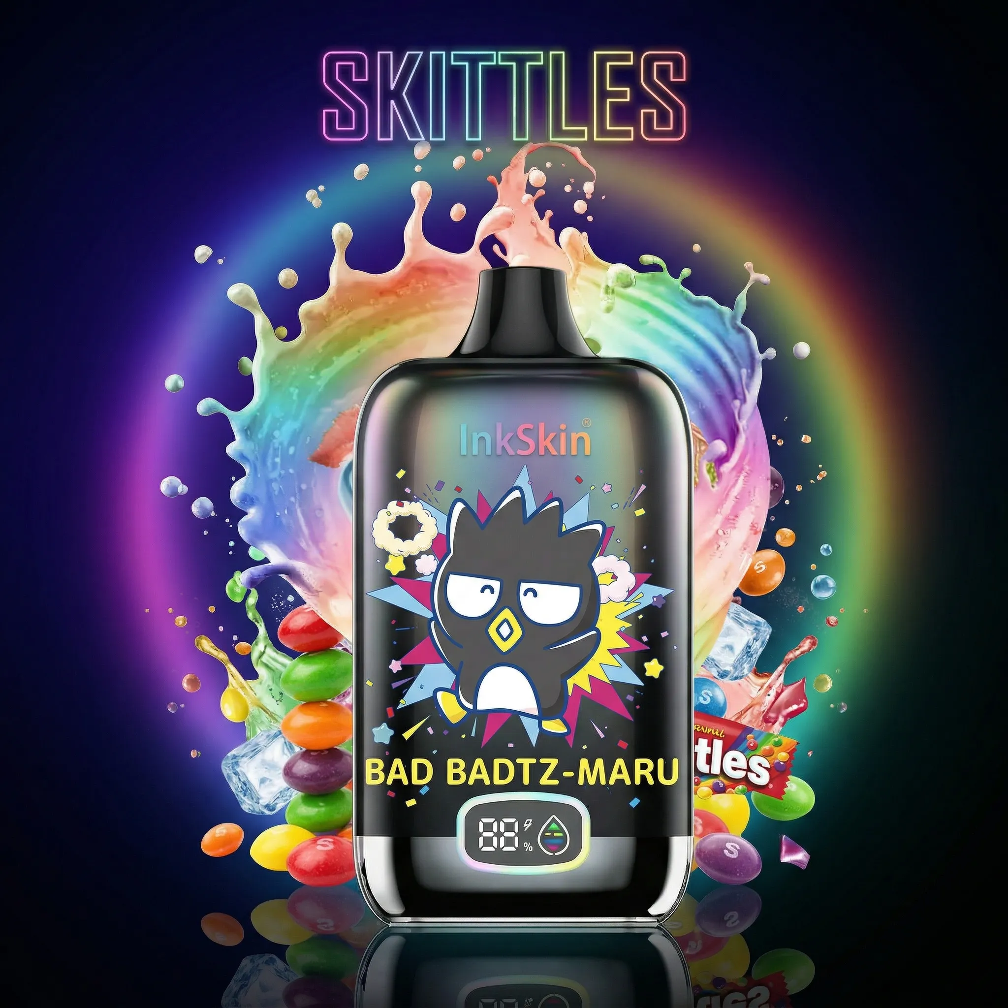 Bad Badtz-Maru - ⭐InkSkin Digital Box 12000 Puffs - 10+ Flavour Choices 🍇🍉🍋