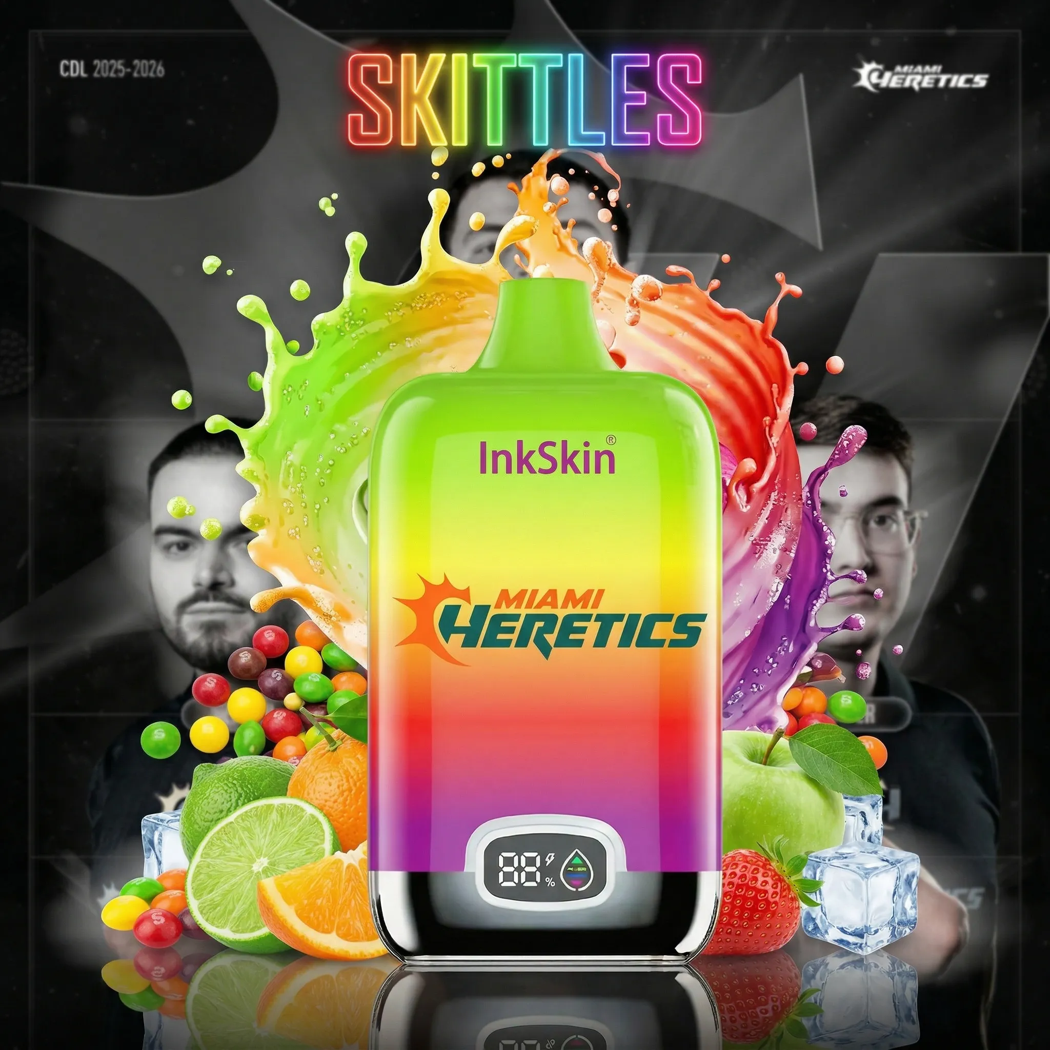 Miami Heretics team - โญInkSkin Digital Box 12000 Puffs - 10+ Flavour Choices ๐๐๐ Miami Heretics team - โญInkSkin Digital Box 12000 Puffs - 10+ Flavour Choices ๐๐๐