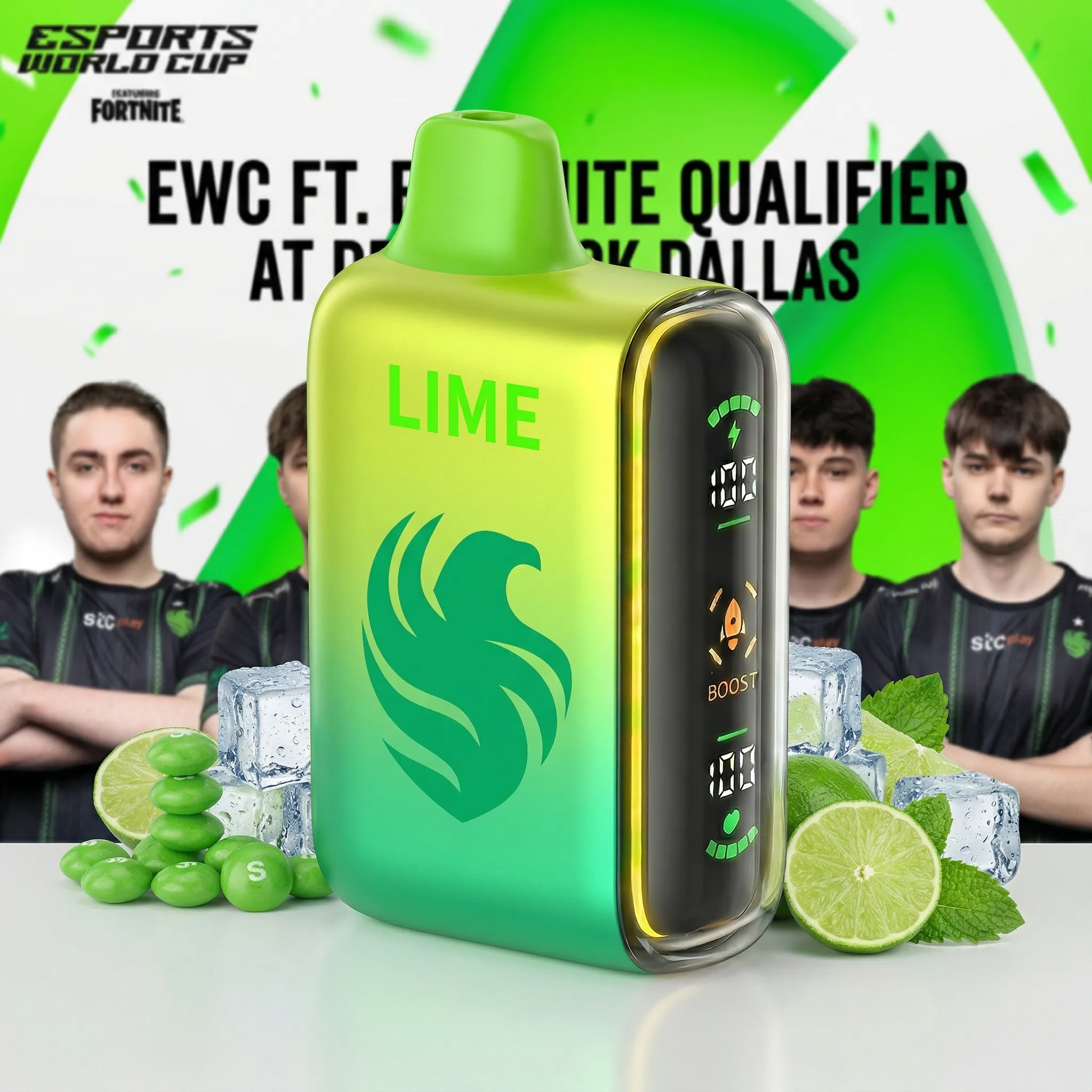 Falcons team - 🔥InkSkin Pulse 15000 Puffs new - 10+ Flavour Choices 🍇🍉🍋