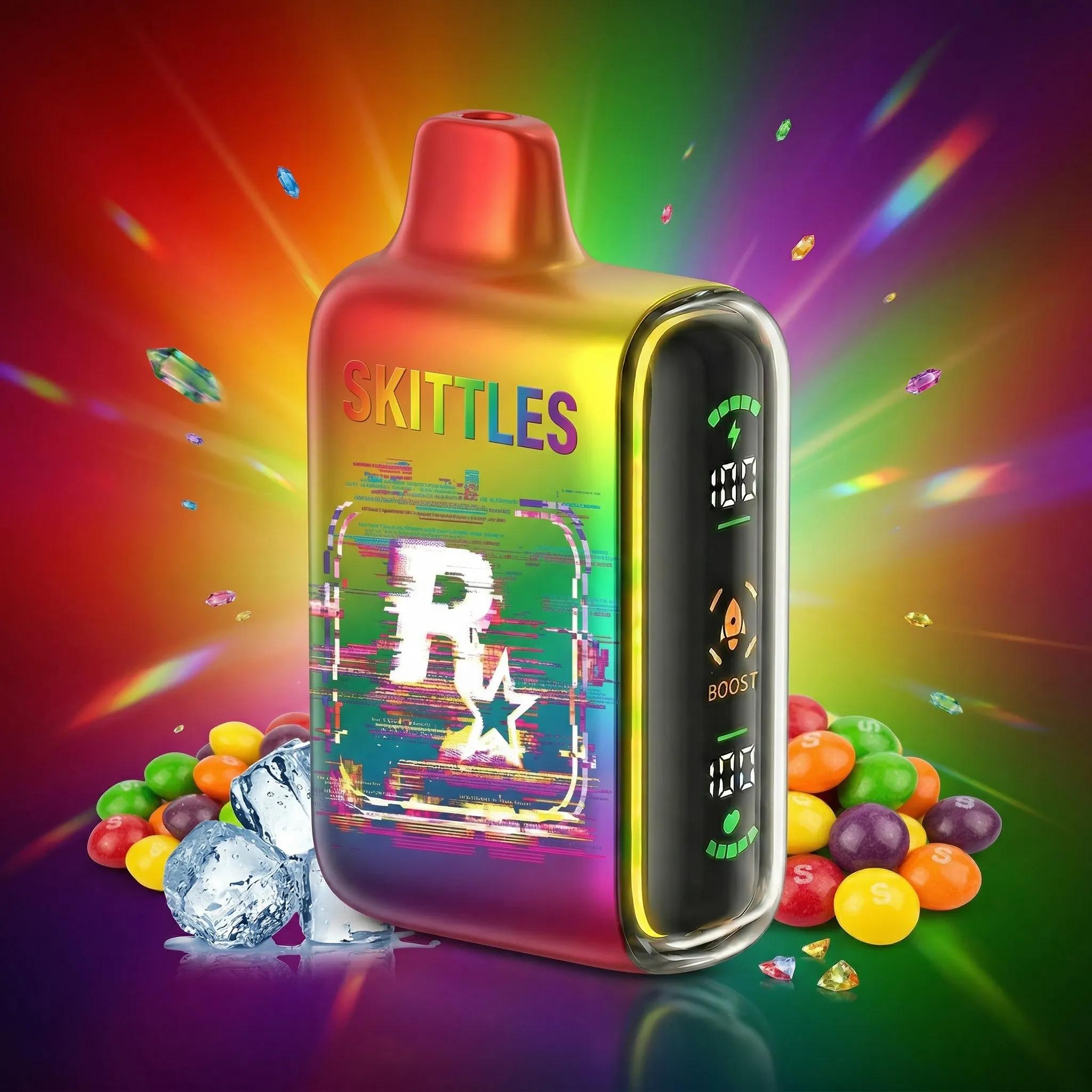 Rockstar Cyber - 🔥InkSkin Pulse 15000 Puffs new - 10+ Flavour Choices 🍇🍉🍋