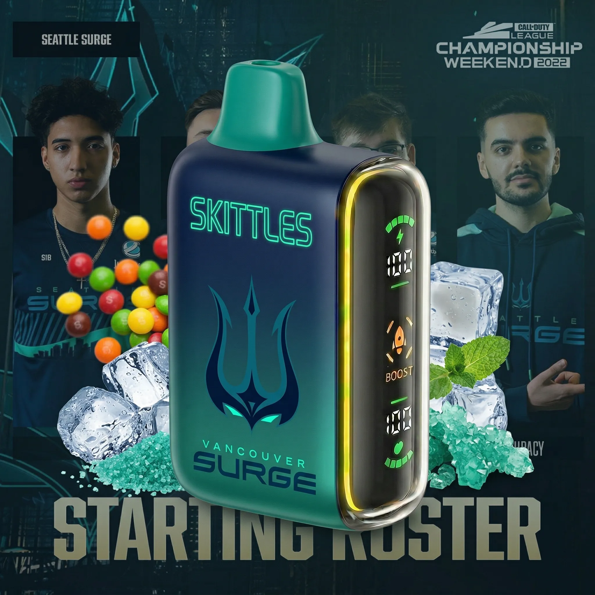 Surge team - 🔥InkSkin Pulse 15000 Puffs new - 10+ Flavour Choices 🍇🍉🍋