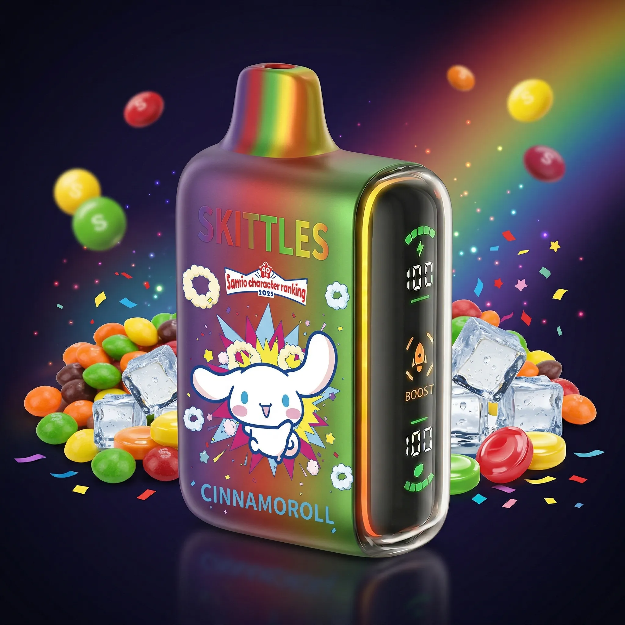 Cinnamoroll - 🔥InkSkin Pulse 15000 Puffs new - 10+ Flavour Choices 🍇🍉🍋