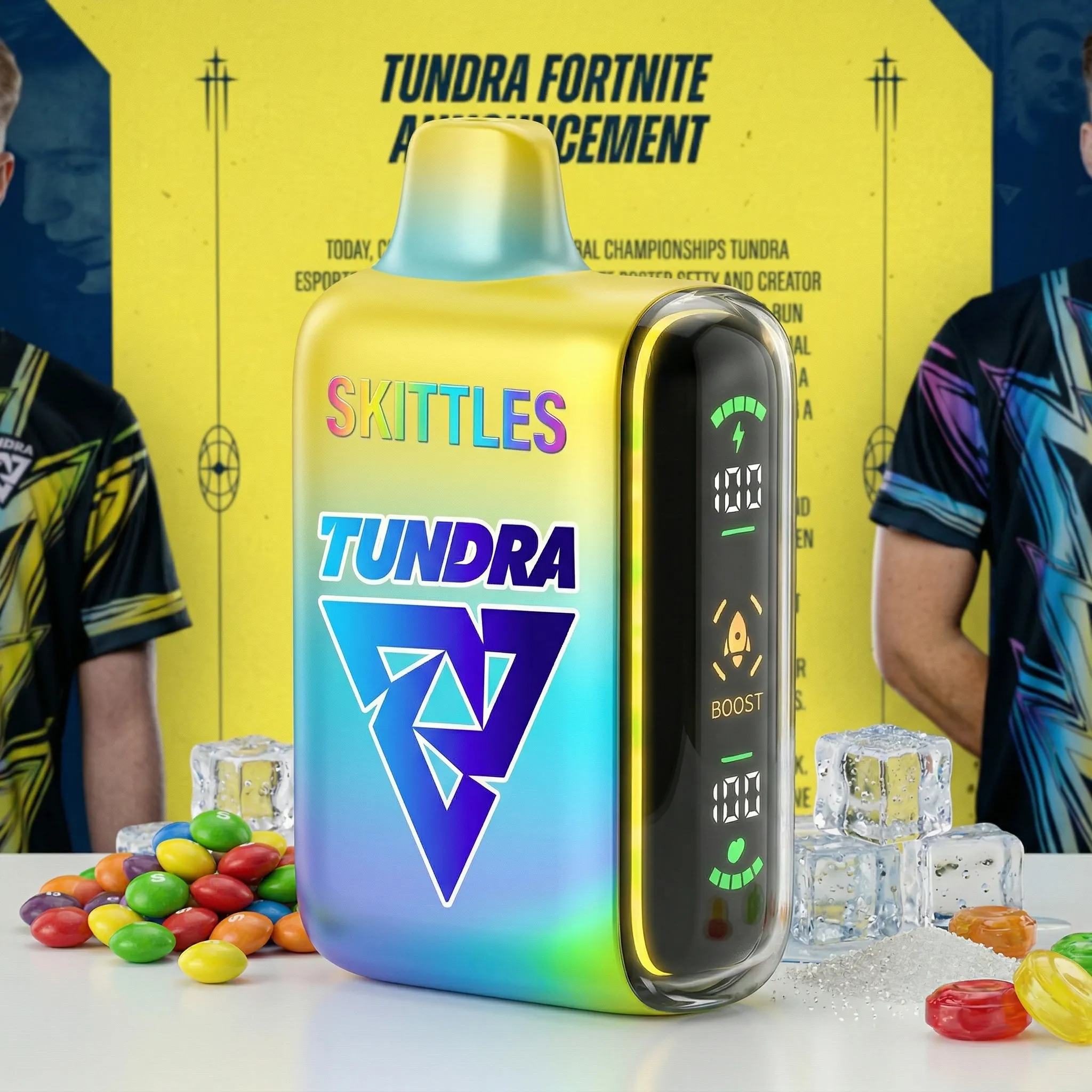 Tundra Esports team - 🔥InkSkin Pulse 15000 Puffs new - 10+ Flavour Choices 🍇🍉🍋