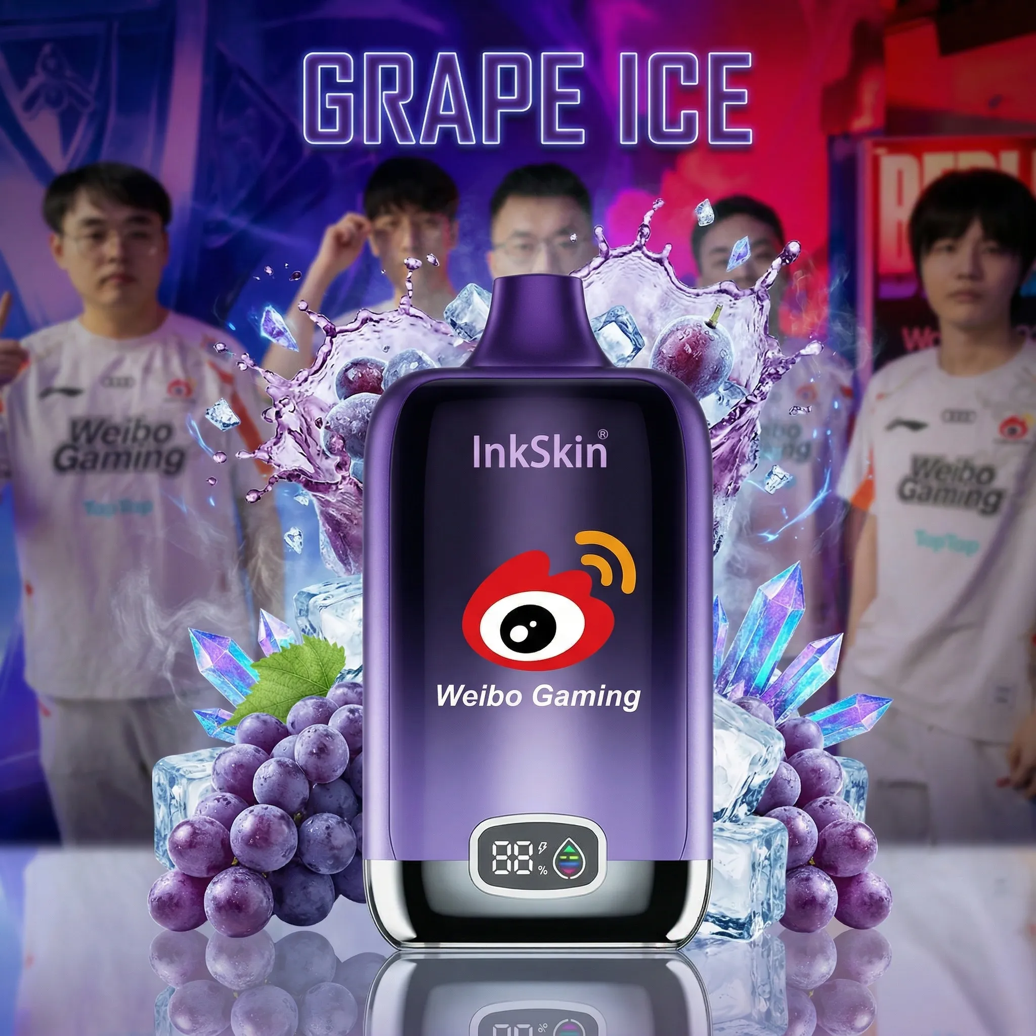 WBG team - ⭐InkSkin Digital Box 12000 Puffs - 10+ Flavour Choices 🍇🍉🍋