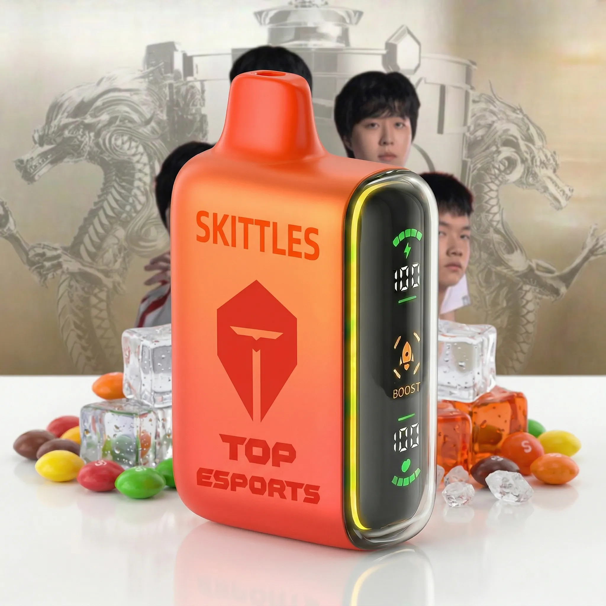 TES team - 🔥InkSkin Pulse 15000 Puffs new - 10+ Flavour Choices 🍇🍉🍋