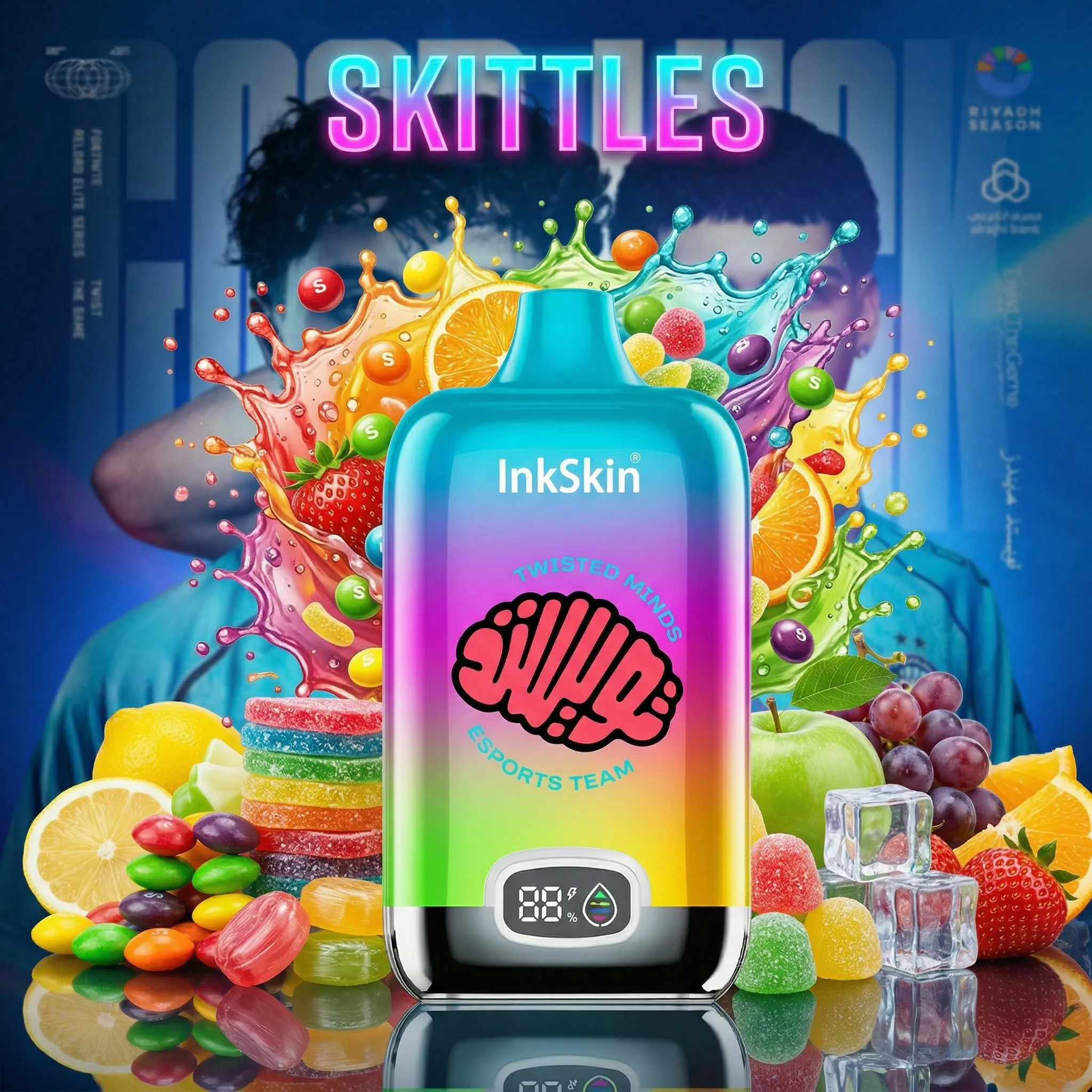Twisted Minds team - โญInkSkin Digital Box 12000 Puffs - 10+ Flavour Choices ๐๐๐ Twisted Minds team - โญInkSkin Digital Box 12000 Puffs - 10+ Flavour Choices ๐๐๐
