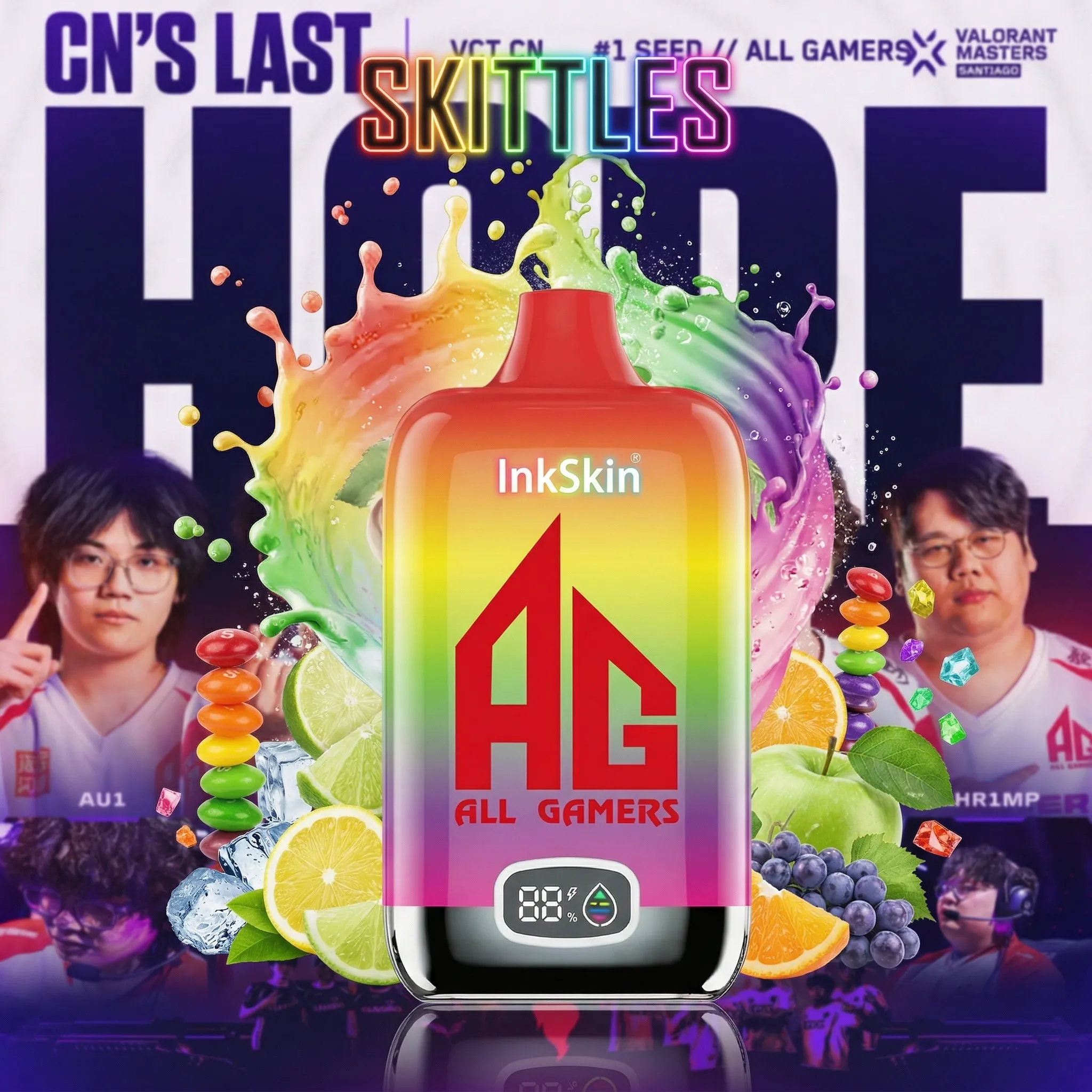 AG team - โญInkSkin Digital Box 12000 Puffs - 10+ Flavour Choices ๐๐๐ AG team - โญInkSkin Digital Box 12000 Puffs - 10+ Flavour Choices ๐๐๐