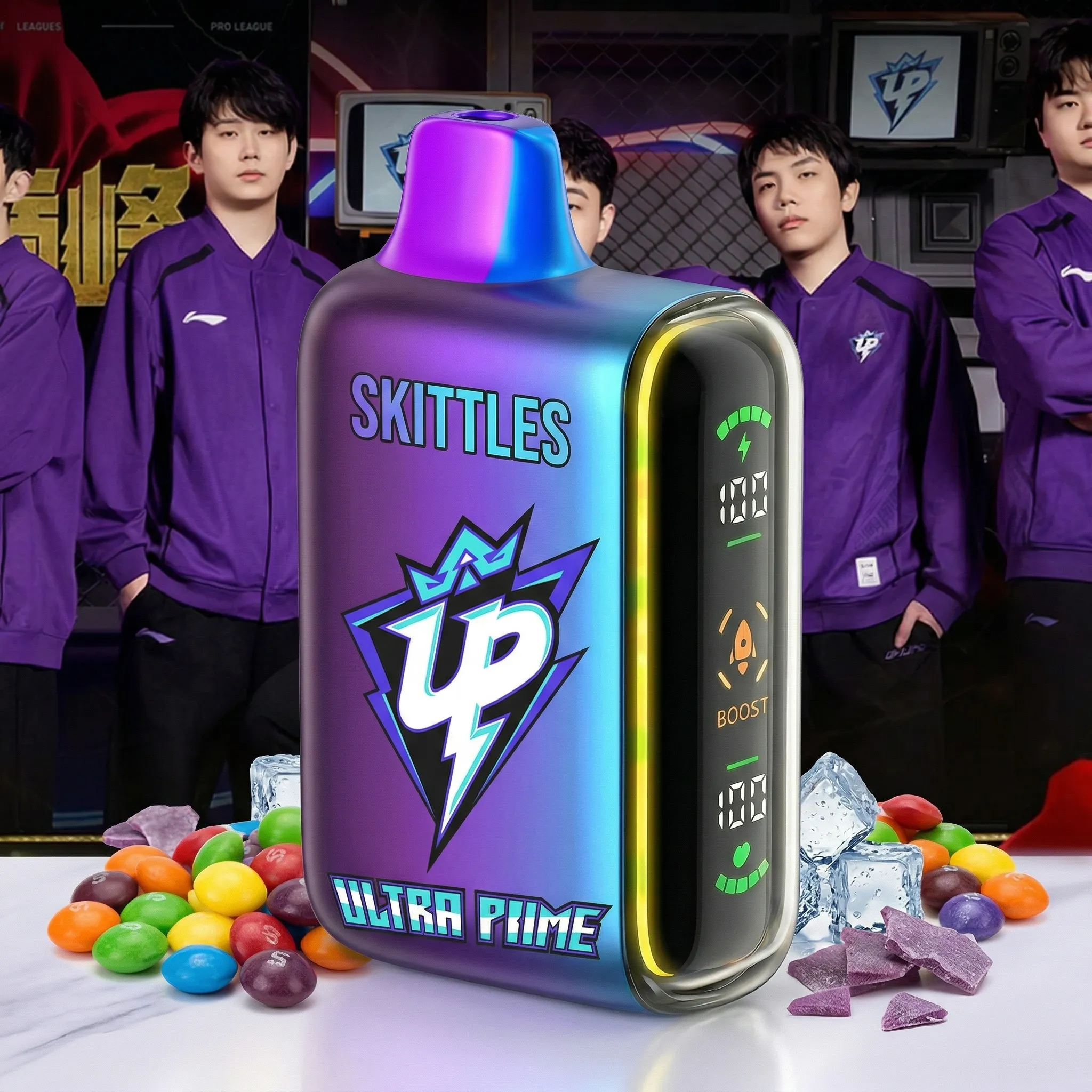 UP team - 🔥InkSkin Pulse 15000 Puffs new - 10+ Flavour Choices 🍇🍉🍋