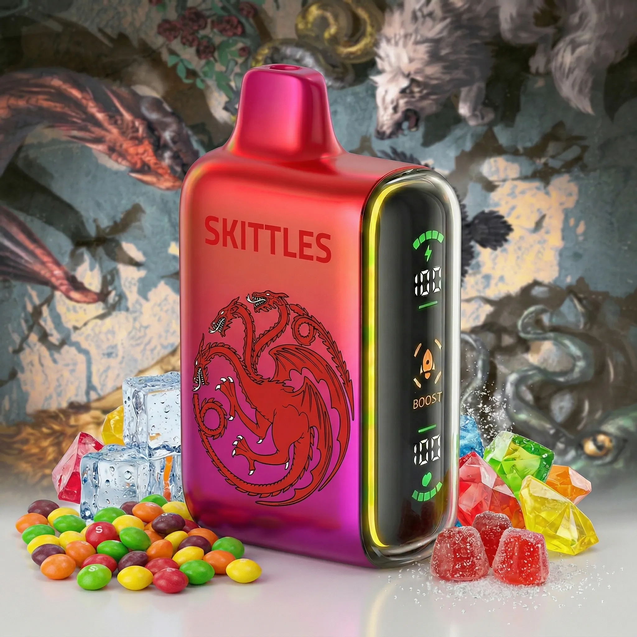 game of Thrones - ๐ฅInkSkin Pulse 15000 Puffs new - 10+ Flavour Choices ๐๐๐ game of Thrones - ๐ฅInkSkin Pulse 15000 Puffs new - 10+ Flavour Choices ๐๐๐