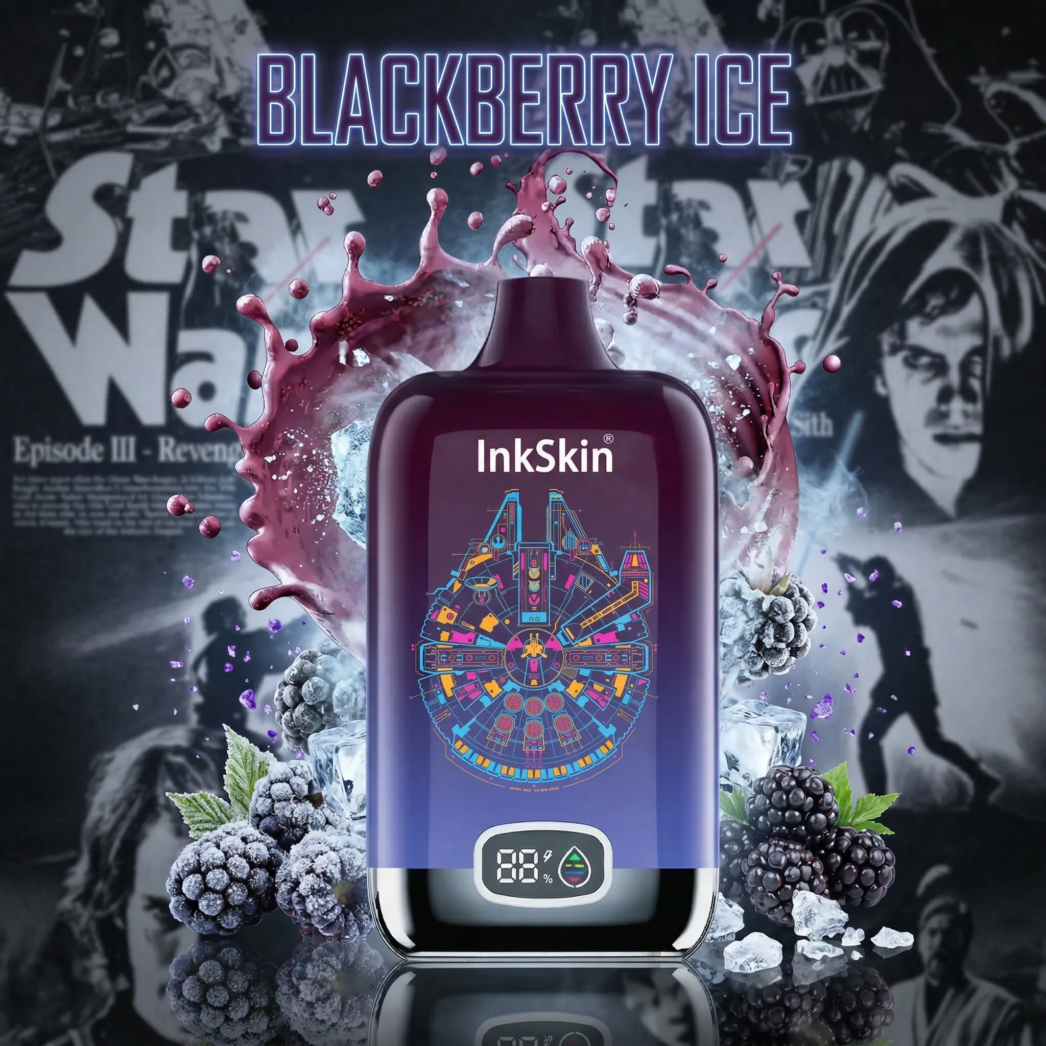 Star Wars - โญInkSkin Digital Box 12000 Puffs - 10+ Flavour Choices ๐๐๐ Star Wars - โญInkSkin Digital Box 12000 Puffs - 10+ Flavour Choices ๐๐๐