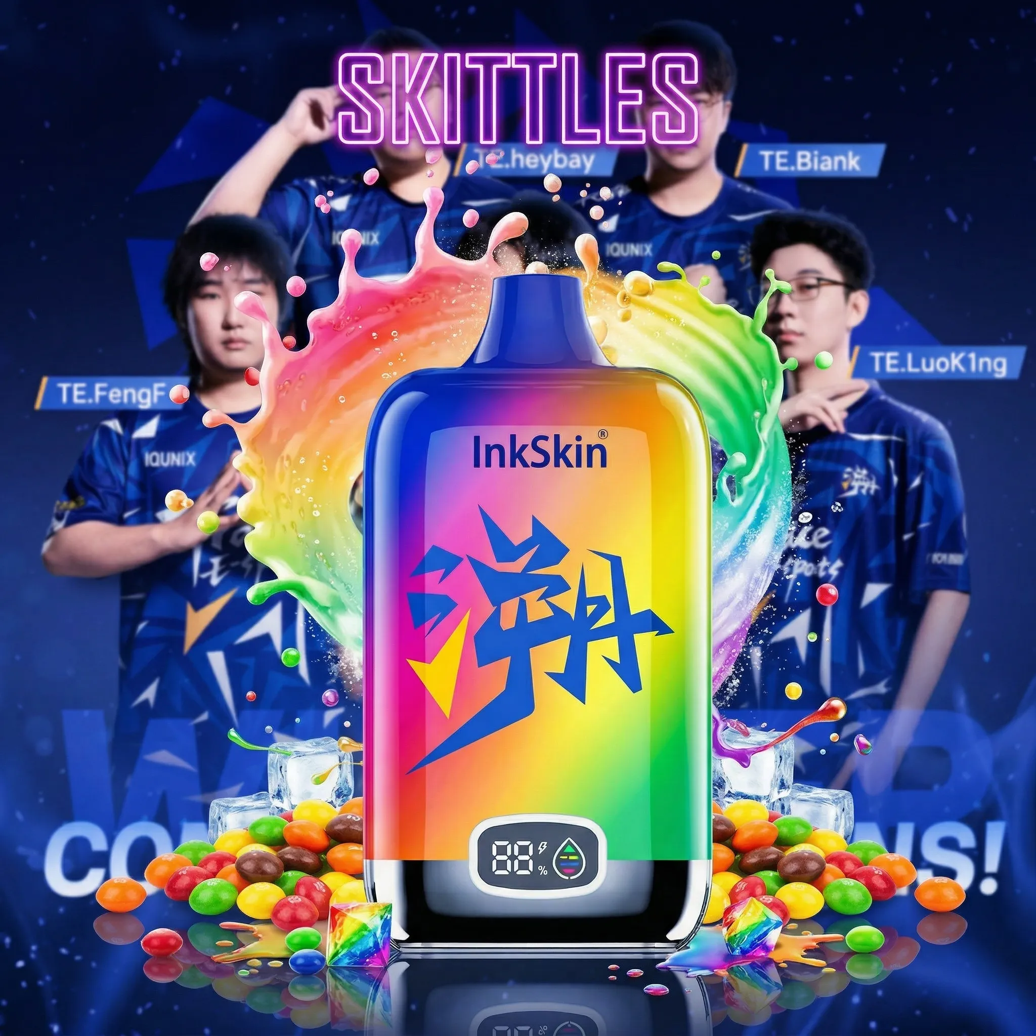 TE team - โญInkSkin Digital Box 12000 Puffs - 10+ Flavour Choices ๐๐๐ TE team - โญInkSkin Digital Box 12000 Puffs - 10+ Flavour Choices ๐๐๐