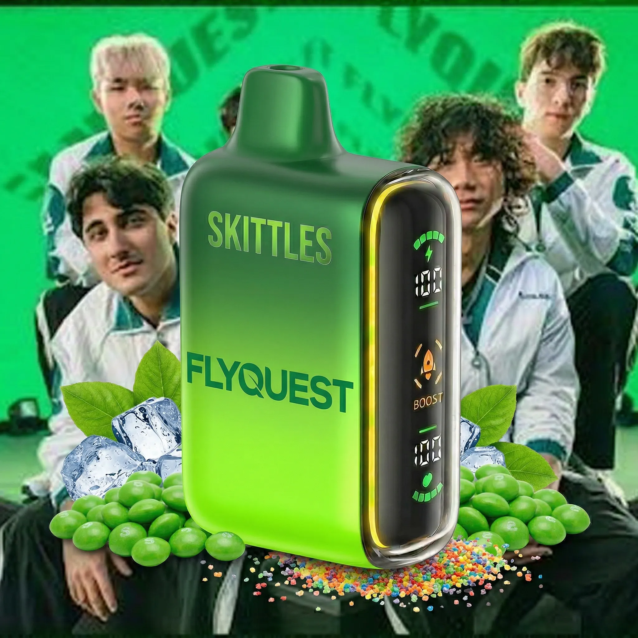 FLY team - 🔥InkSkin Pulse 15000 Puffs new - 10+ Flavour Choices 🍇🍉🍋