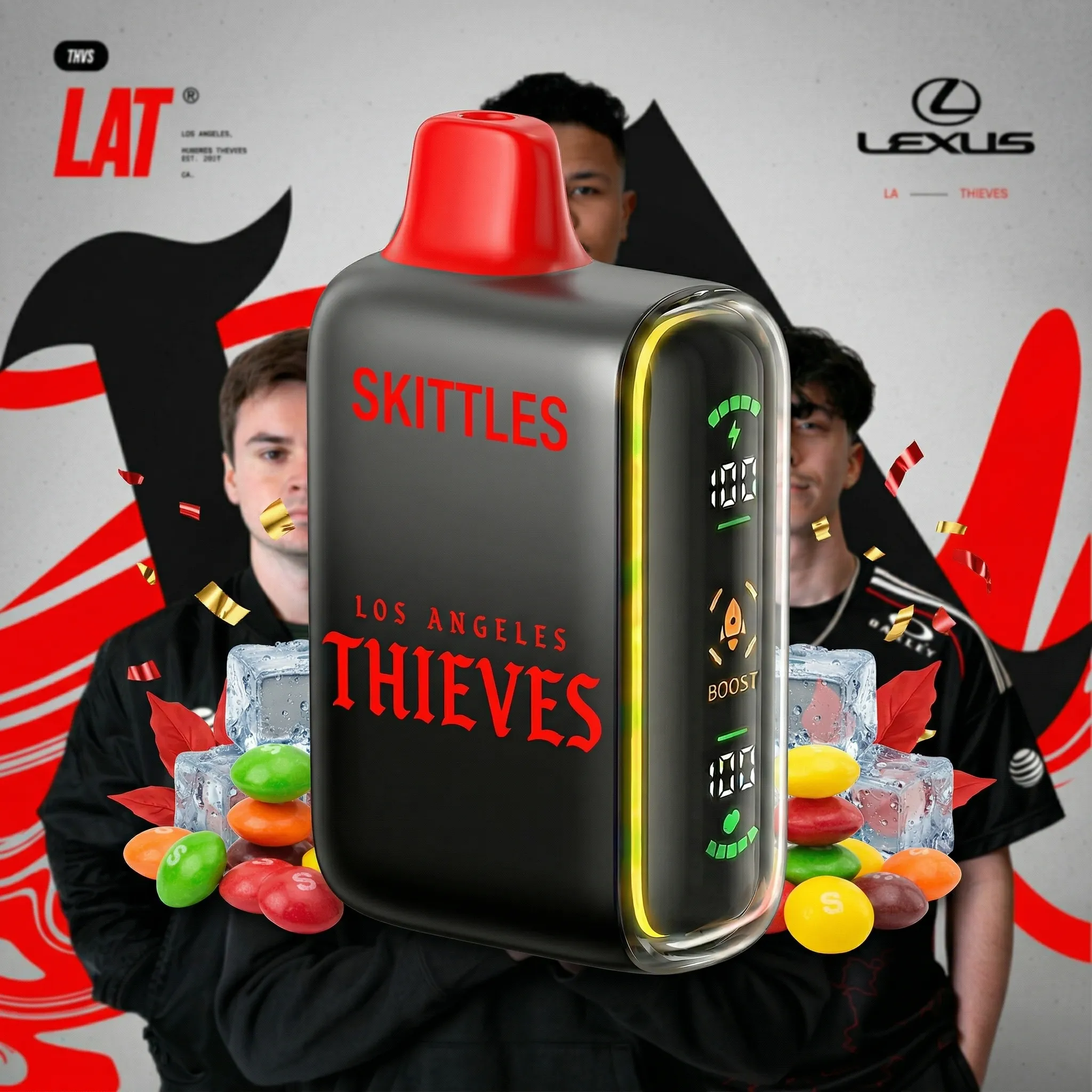 Los Angeles Thieves team - 🔥InkSkin Pulse 15000 Puffs new - 10+ Flavour Choices 🍇🍉🍋