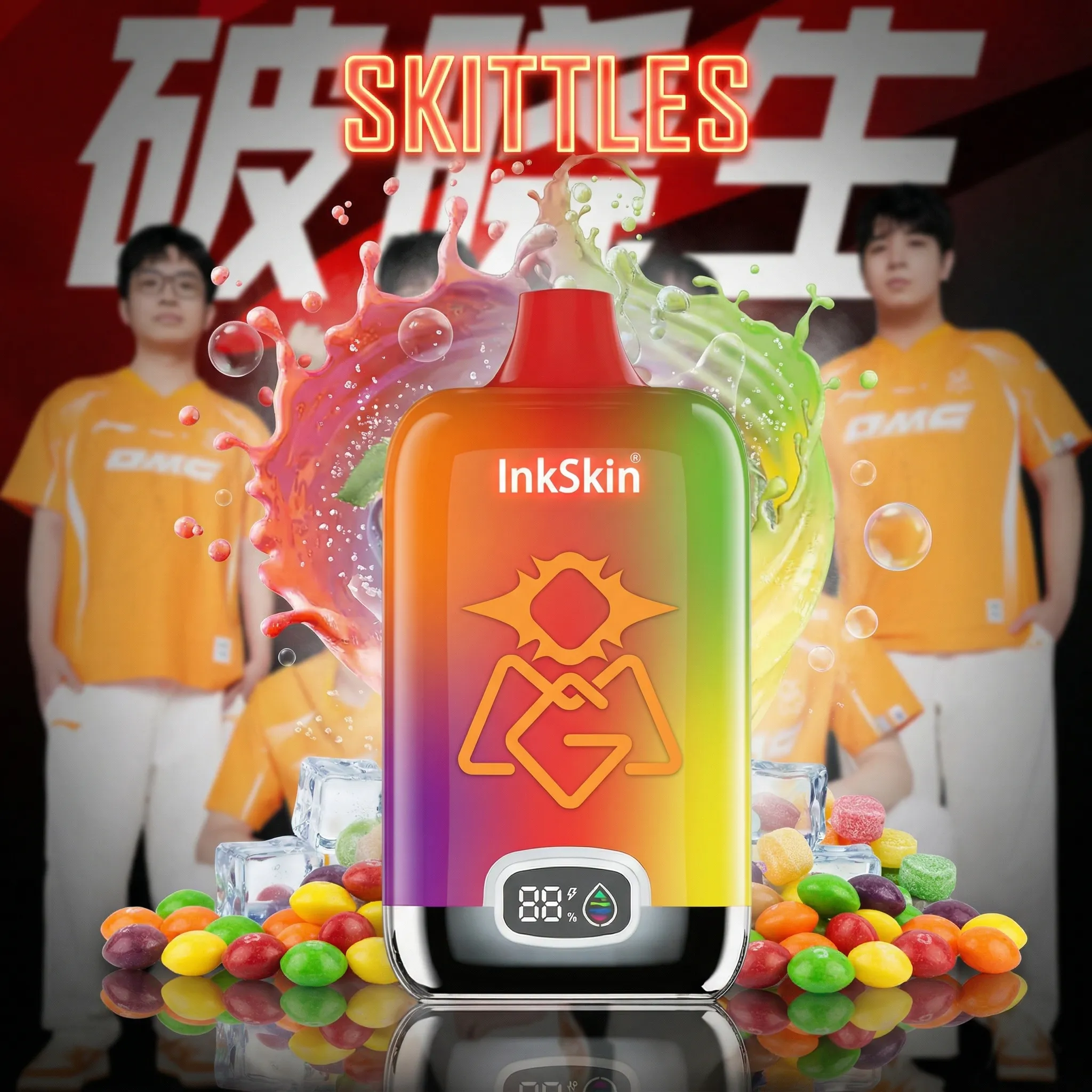 OMG team - ⭐InkSkin Digital Box 12000 Puffs - 10+ Flavour Choices 🍇🍉🍋