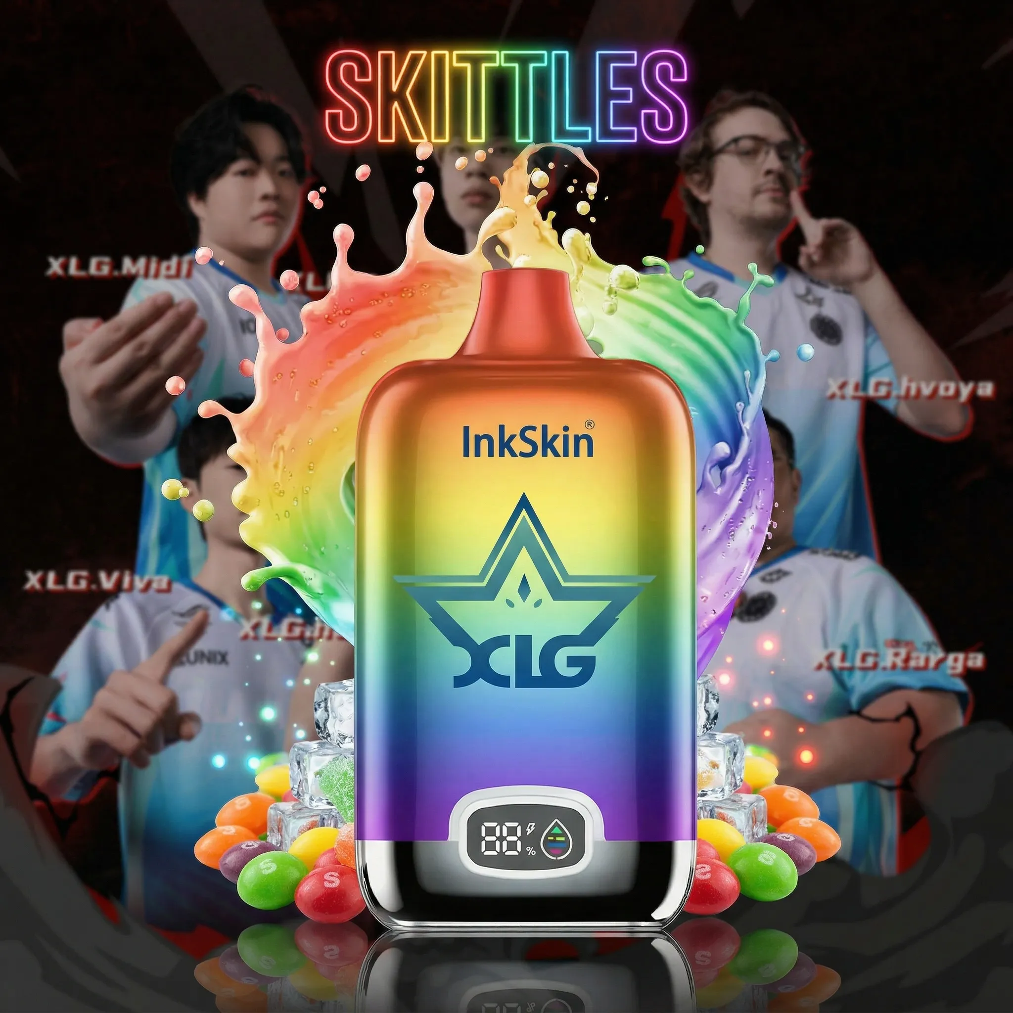 XLG team - โญInkSkin Digital Box 12000 Puffs - 10+ Flavour Choices ๐๐๐ XLG team - โญInkSkin Digital Box 12000 Puffs - 10+ Flavour Choices ๐๐๐