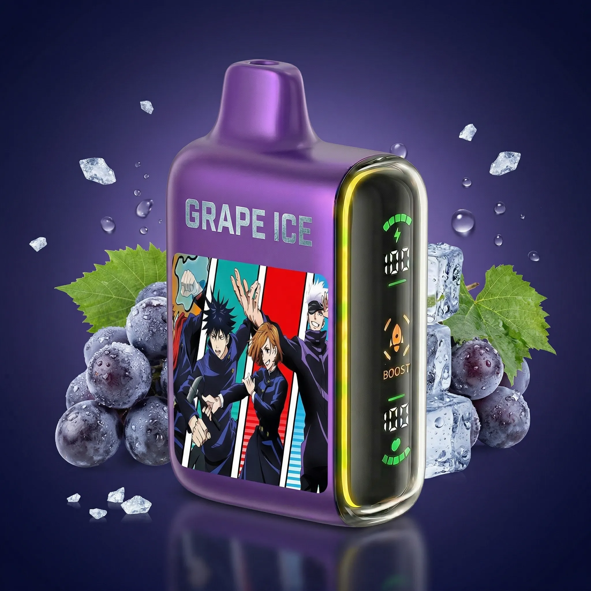 Jujutsu Kaisen - 🔥InkSkin Pulse 15000 Puffs new - 10+ Flavour Choices 🍇🍉🍋 Jujutsu Kaisen - 🔥InkSkin Pulse 15000 Puffs new - 10+ Flavour Choices 🍇🍉🍋