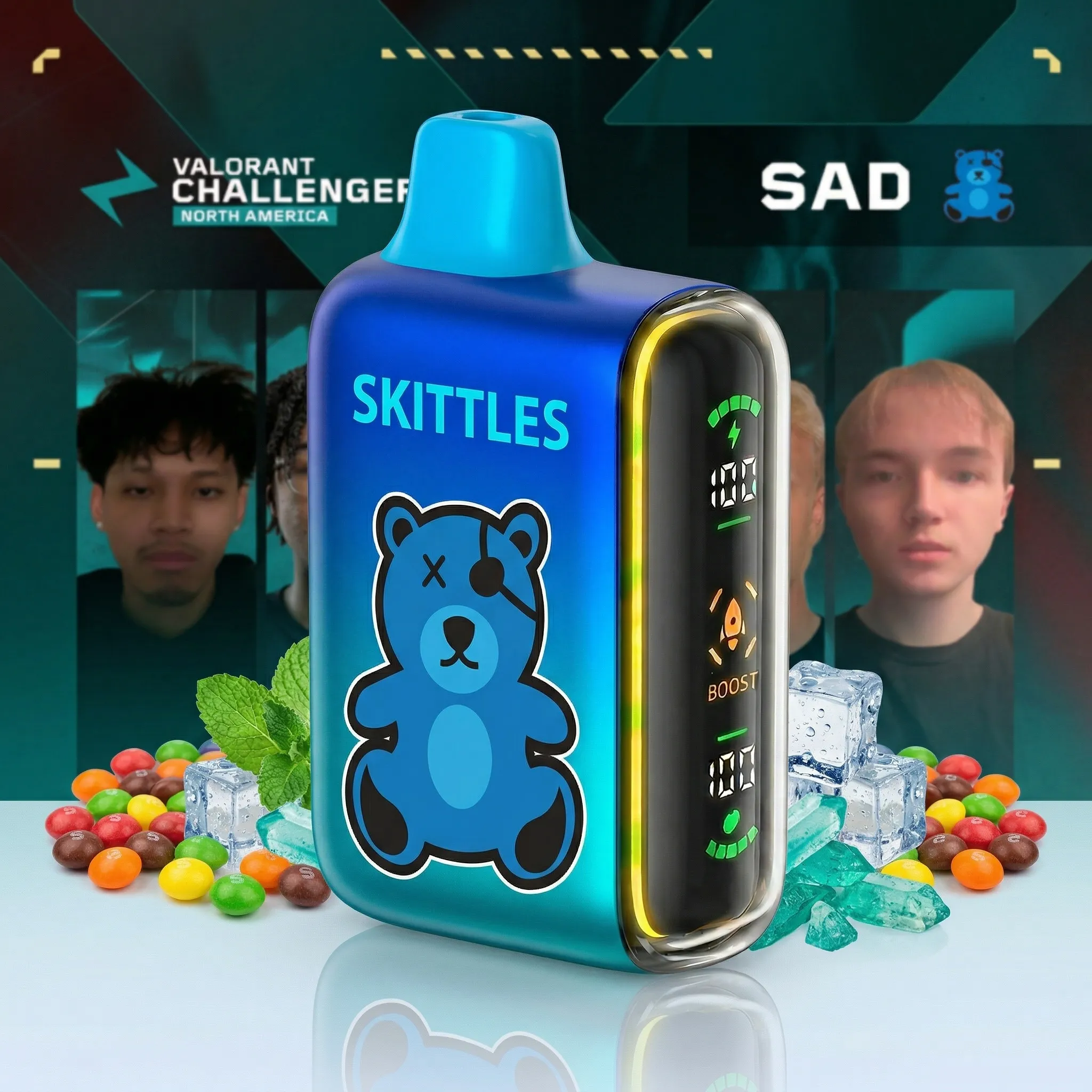 SaD team - ๐ฅInkSkin Pulse 15000 Puffs new - 10+ Flavour Choices ๐๐๐ SaD team - ๐ฅInkSkin Pulse 15000 Puffs new - 10+ Flavour Choices ๐๐๐
