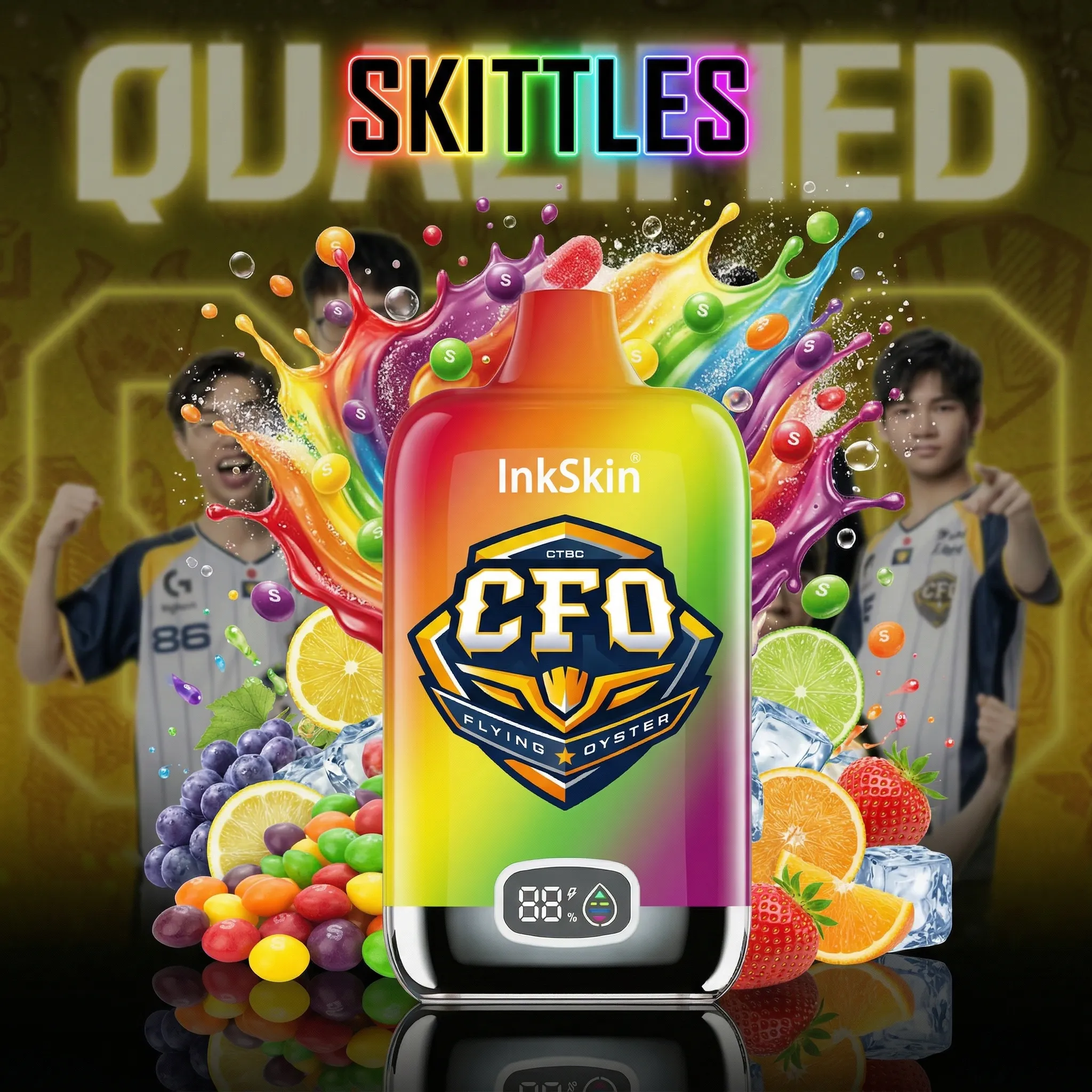 CFO team - ⭐InkSkin Digital Box 12000 Puffs - 10+ Flavour Choices 🍇🍉🍋