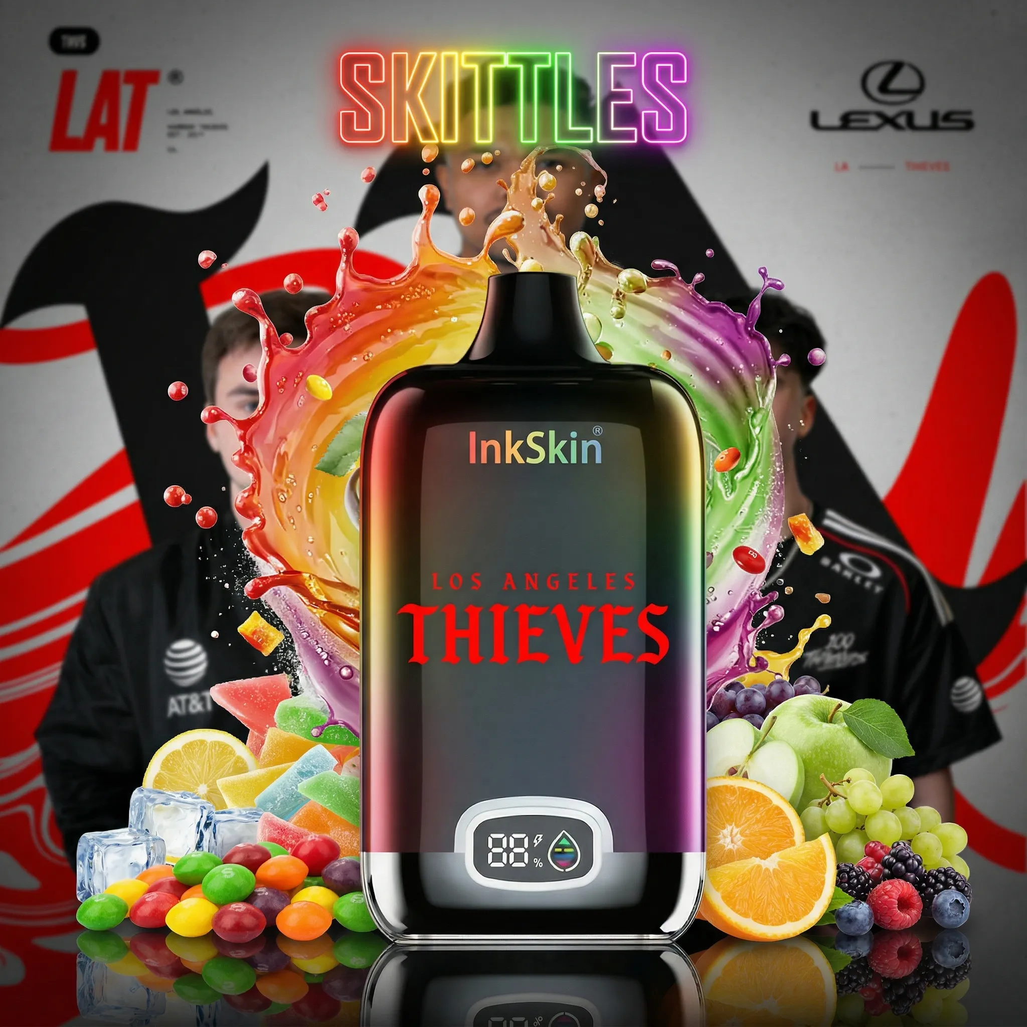 Los Angeles Thieves team - โญInkSkin Digital Box 12000 Puffs - 10+ Flavour Choices ๐๐๐ Los Angeles Thieves team - โญInkSkin Digital Box 12000 Puffs - 10+ Flavour Choices ๐๐๐