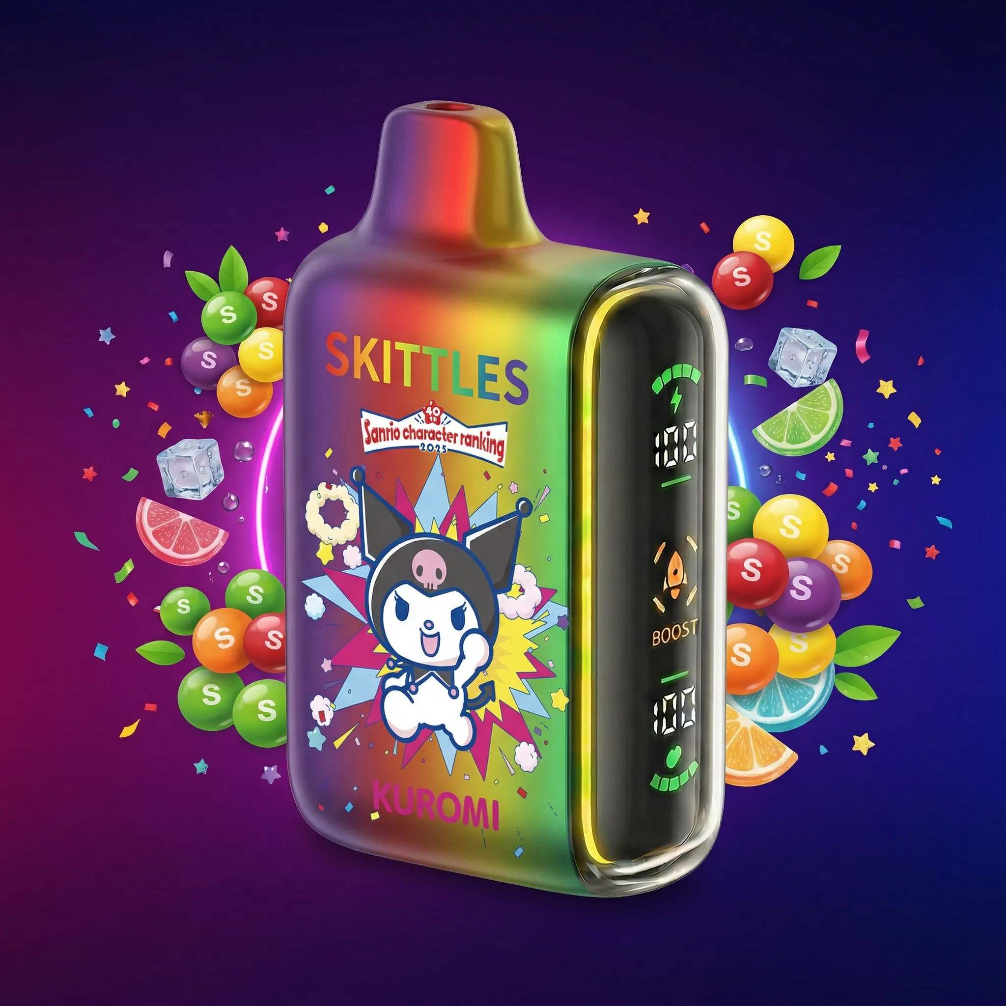 Kuromi - 🔥InkSkin Pulse 15000 Puffs new - 10+ Flavour Choices 🍇🍉🍋 Kuromi - 🔥InkSkin Pulse 15000 Puffs new - 10+ Flavour Choices 🍇🍉🍋