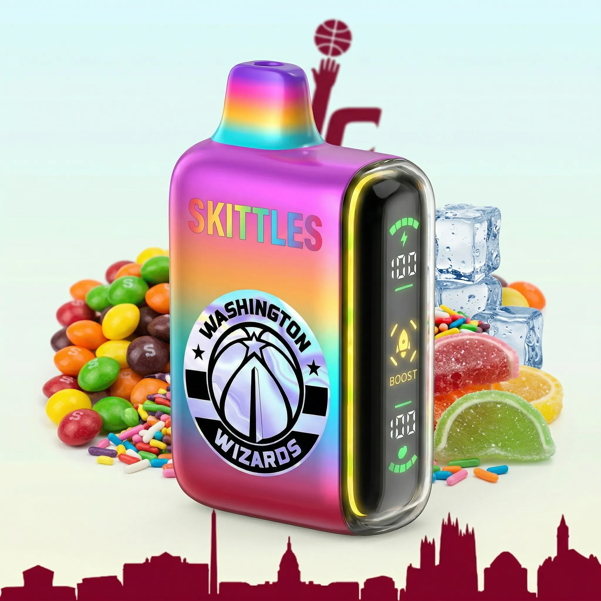 Wizards - 🔥InkSkin Pulse 15000 Puffs new - 10+ Flavour Choices 🍇🍉🍋