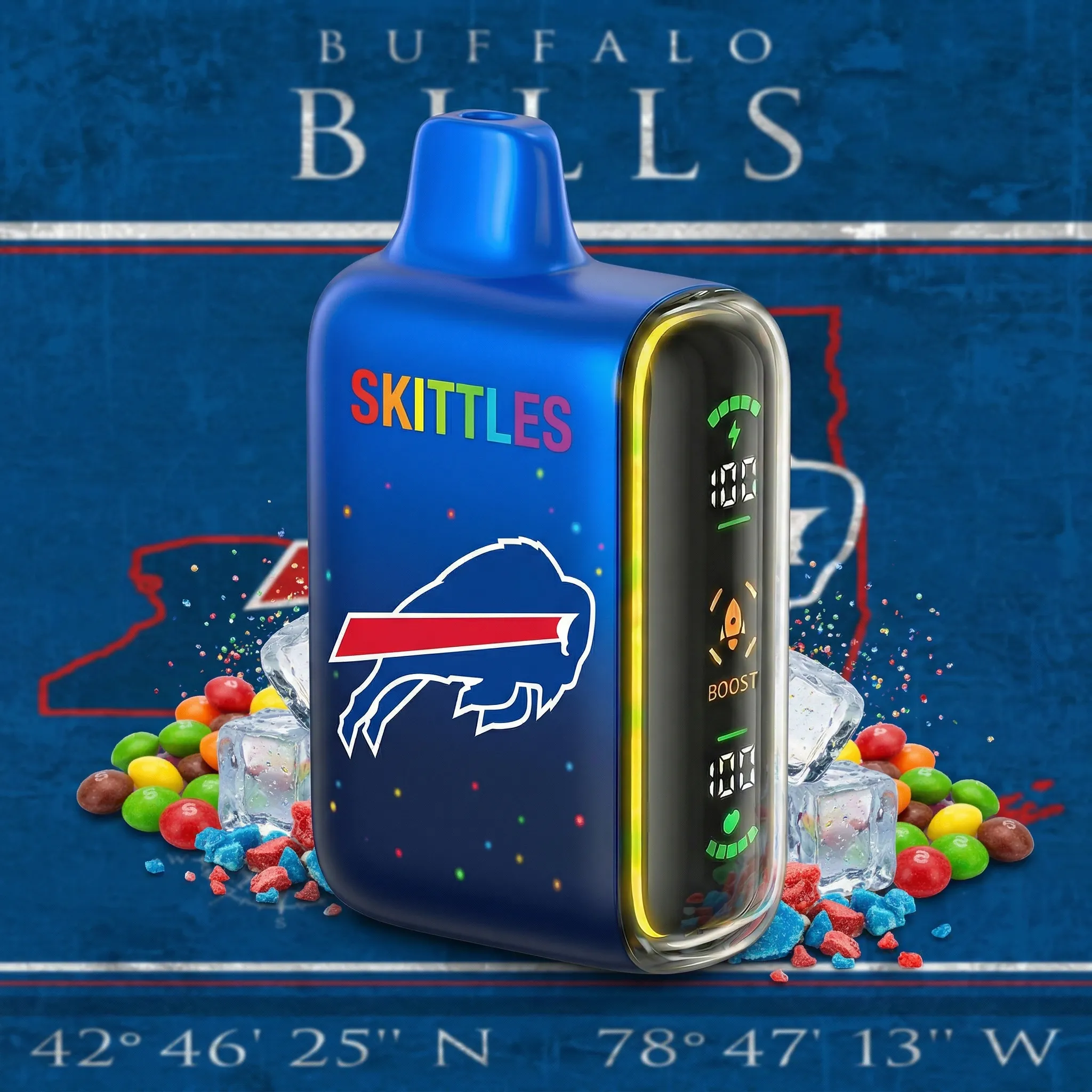 Buffalo Bills - ๐ฅInkSkin Pulse 15000 Puffs new - 10+ Flavour Choices ๐๐๐ Buffalo Bills - ๐ฅInkSkin Pulse 15000 Puffs new - 10+ Flavour Choices ๐๐๐