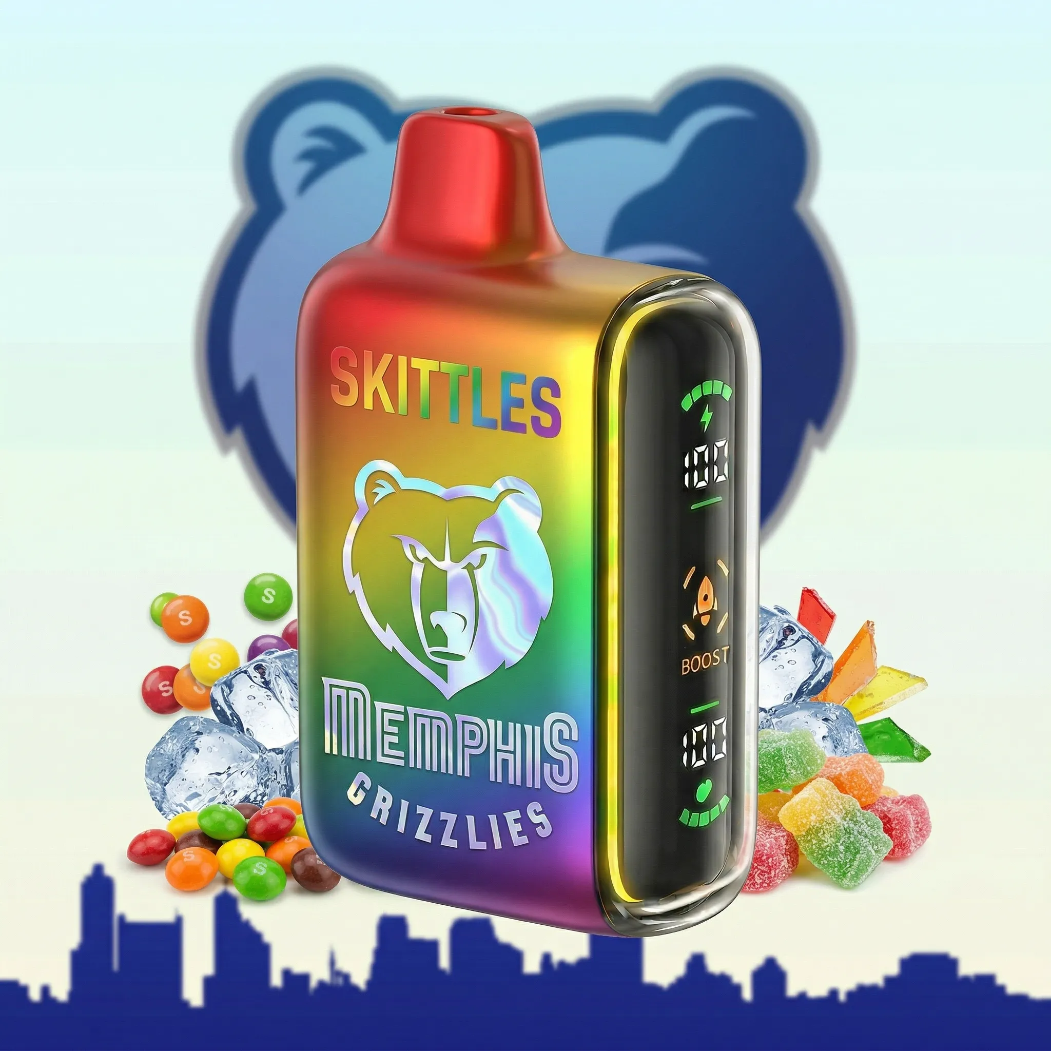 Grizzlies - 🔥InkSkin Pulse 15000 Puffs new - 10+ Flavour Choices 🍇🍉🍋