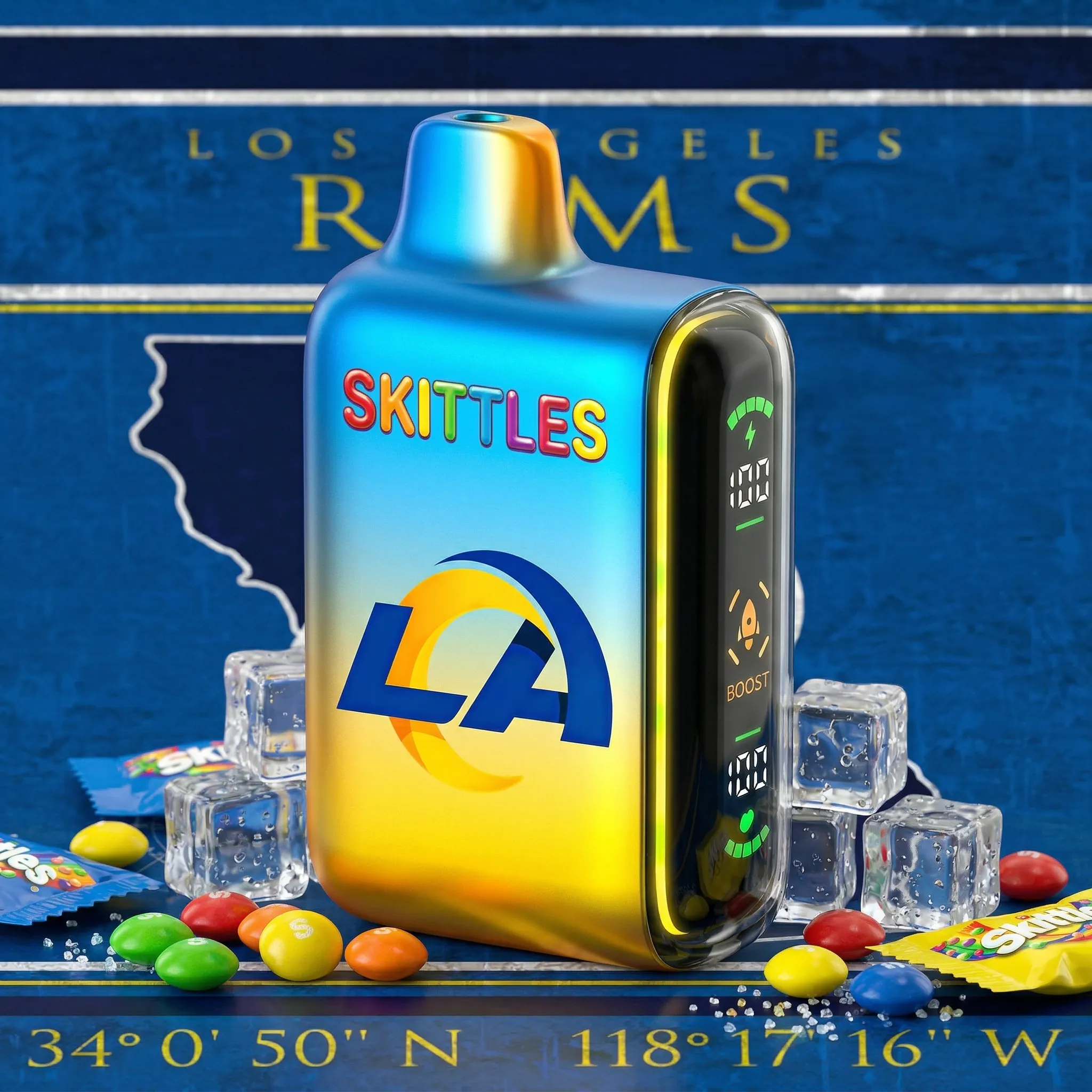 Los Angeles Rams - ๐ฅInkSkin Pulse 15000 Puffs new - 10+ Flavour Choices ๐๐๐ Los Angeles Rams - ๐ฅInkSkin Pulse 15000 Puffs new - 10+ Flavour Choices ๐๐๐