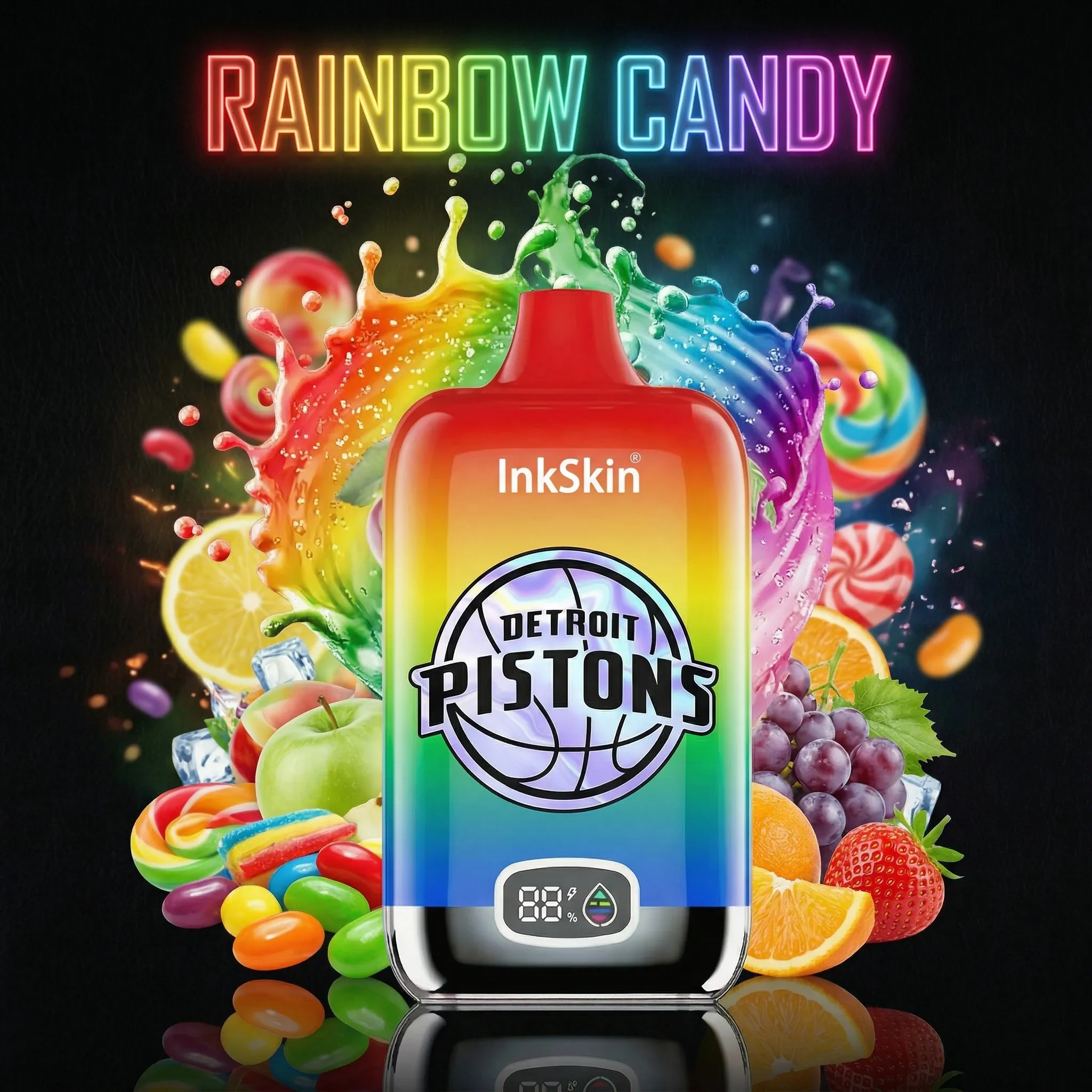 Pistons - ⭐InkSkin Digital Box 12000 Puffs - 10+ Flavour Choices 🍇🍉🍋