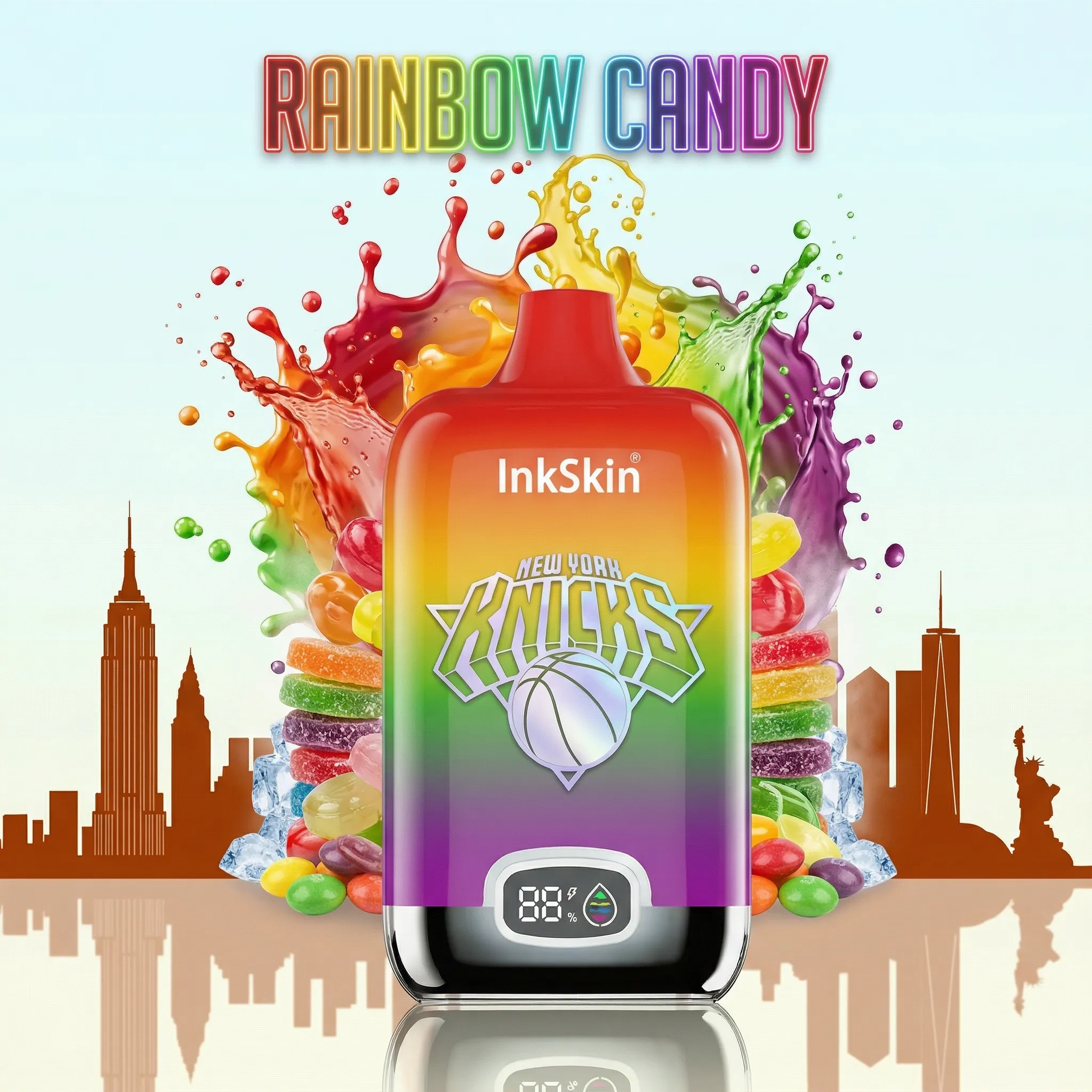 Knicks - โญInkSkin Digital Box 12000 Puffs - 10+ Flavour Choices ๐๐๐ Knicks - โญInkSkin Digital Box 12000 Puffs - 10+ Flavour Choices ๐๐๐
