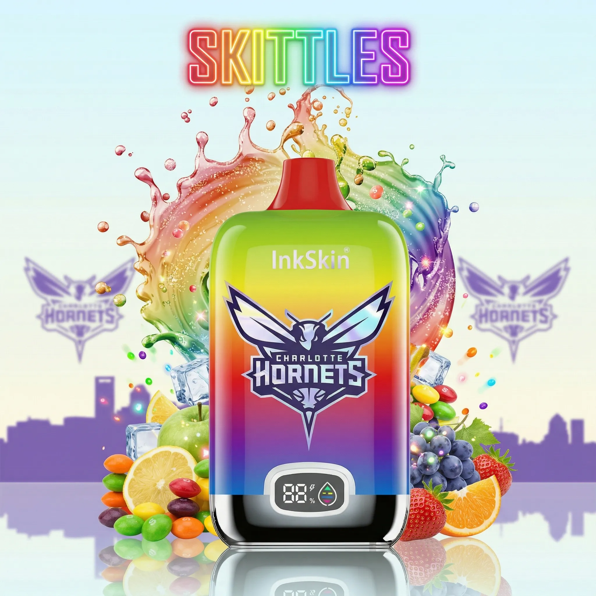 Hornets - โญInkSkin Digital Box 12000 Puffs - 10+ Flavour Choices ๐๐๐ Hornets - โญInkSkin Digital Box 12000 Puffs - 10+ Flavour Choices ๐๐๐