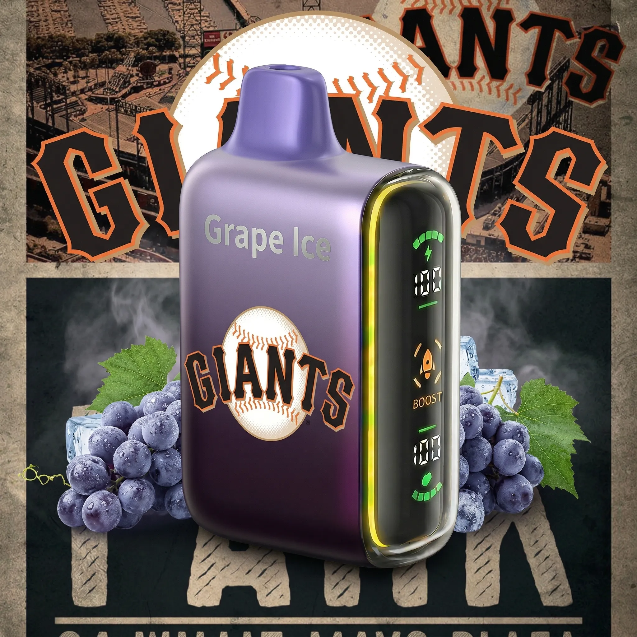 San Francisco Giants - 🔥InkSkin Pulse 15000 Puffs new - 10+ Flavour Choices 🍇🍉🍋
