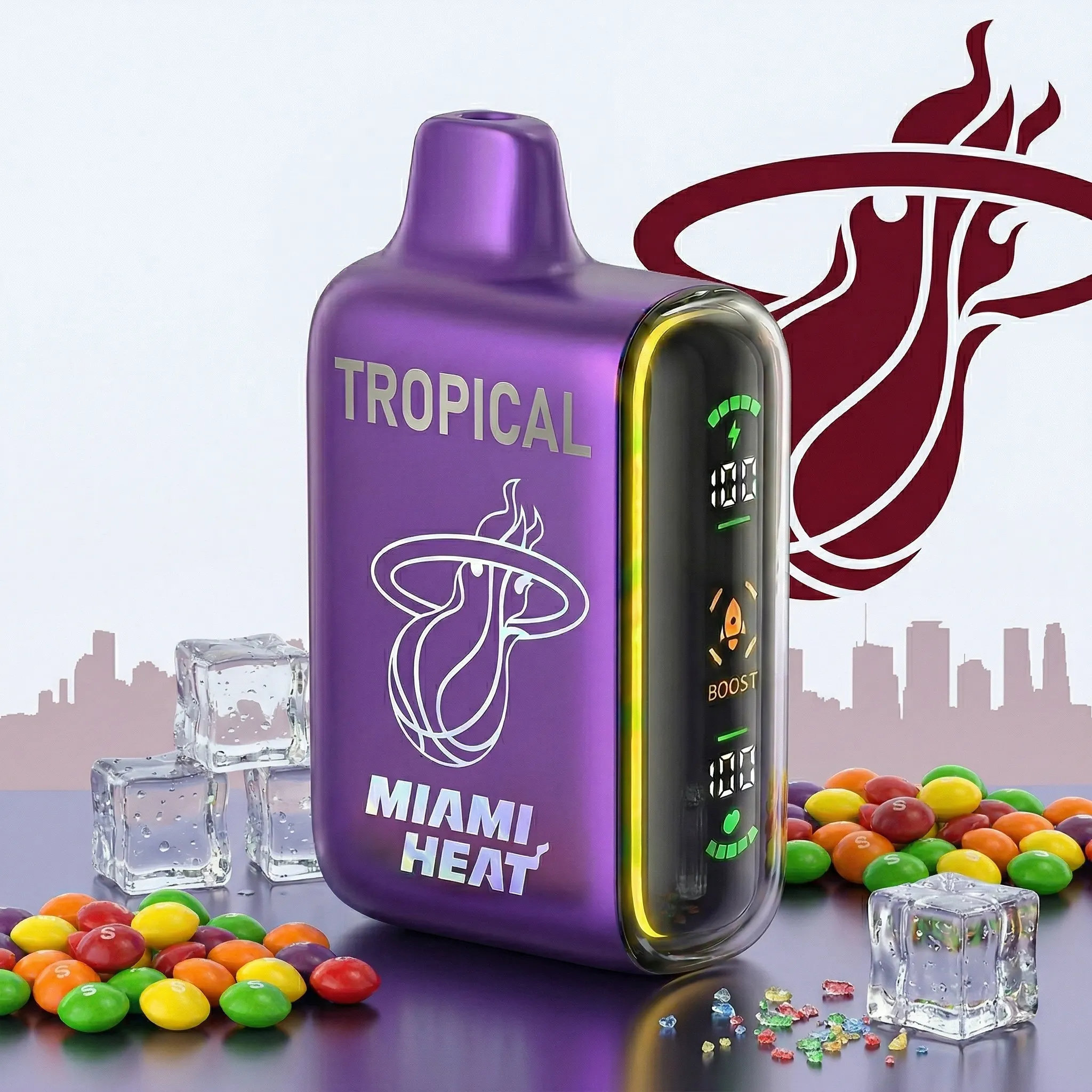 Heat - 🔥InkSkin Pulse 15000 Puffs new - 10+ Flavour Choices 🍇🍉🍋 Heat - 🔥InkSkin Pulse 15000 Puffs new - 10+ Flavour Choices 🍇🍉🍋