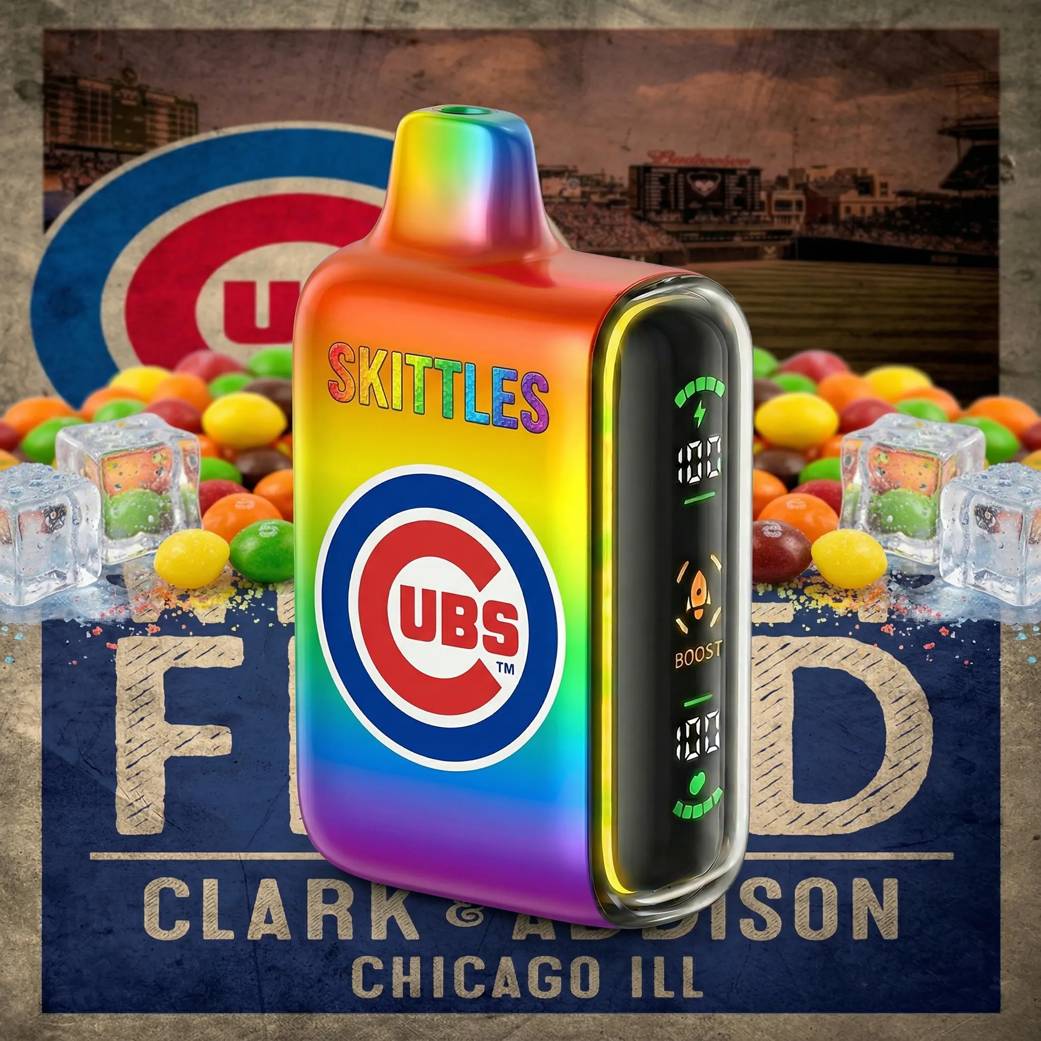 Chicago Cubs - ๐ฅInkSkin Pulse 15000 Puffs new - 10+ Flavour Choices ๐๐๐ Chicago Cubs - ๐ฅInkSkin Pulse 15000 Puffs new - 10+ Flavour Choices ๐๐๐