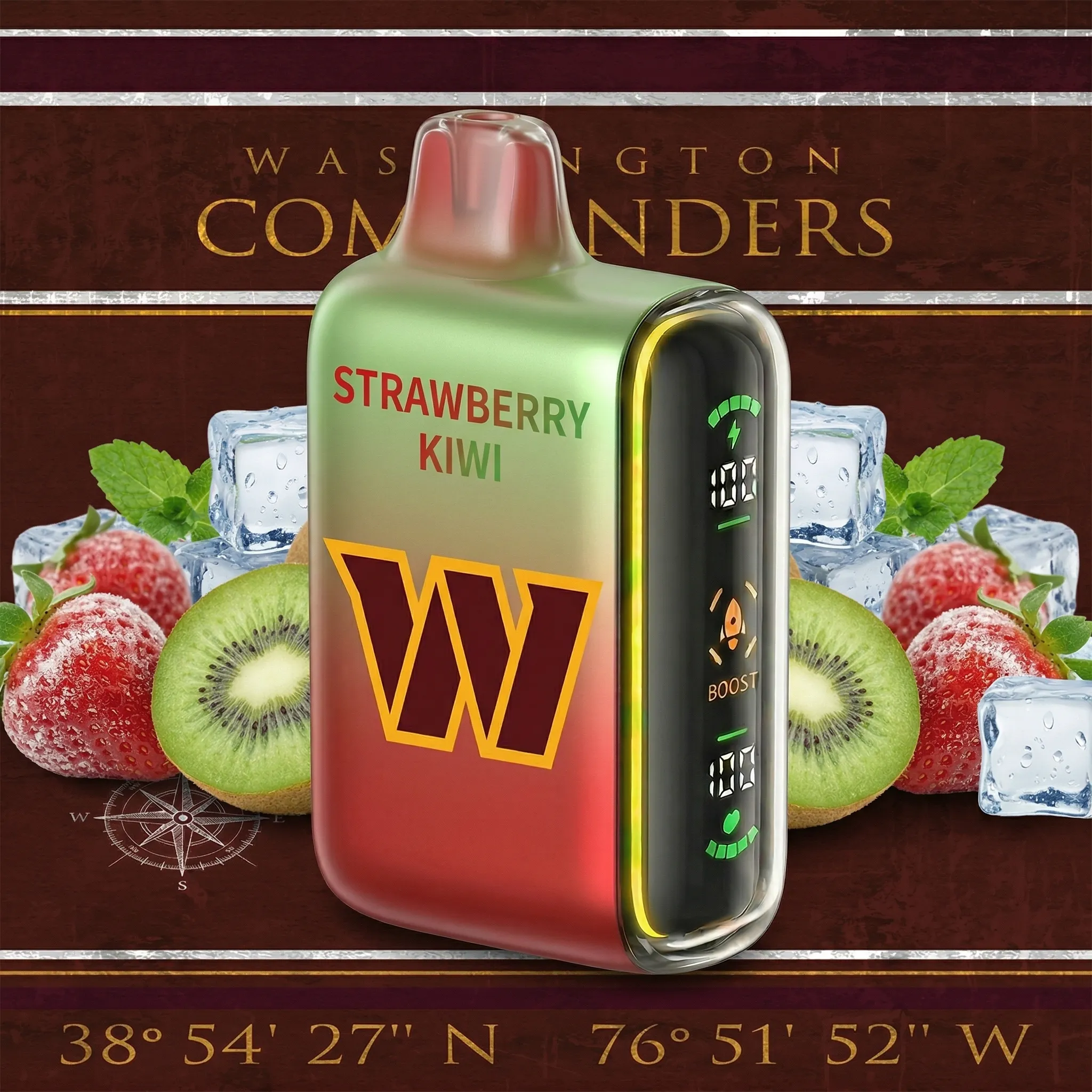 Washington Redskins - ๐ฅInkSkin Pulse 15000 Puffs new - 10+ Flavour Choices ๐๐๐ Washington Redskins - ๐ฅInkSkin Pulse 15000 Puffs new - 10+ Flavour Choices ๐๐๐