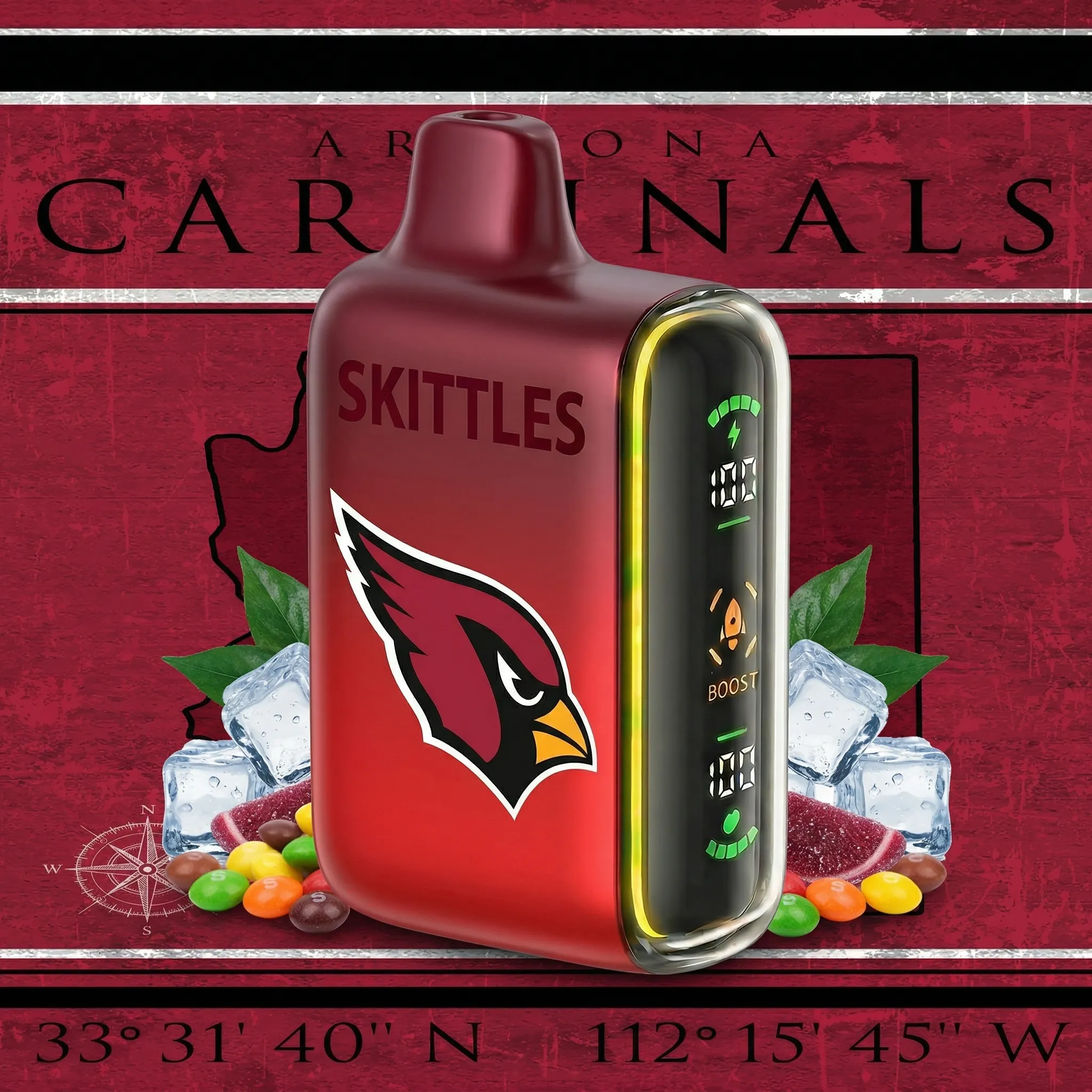 Arizona Cardinals - ๐ฅInkSkin Pulse 15000 Puffs new - 10+ Flavour Choices ๐๐๐ Arizona Cardinals - ๐ฅInkSkin Pulse 15000 Puffs new - 10+ Flavour Choices ๐๐๐