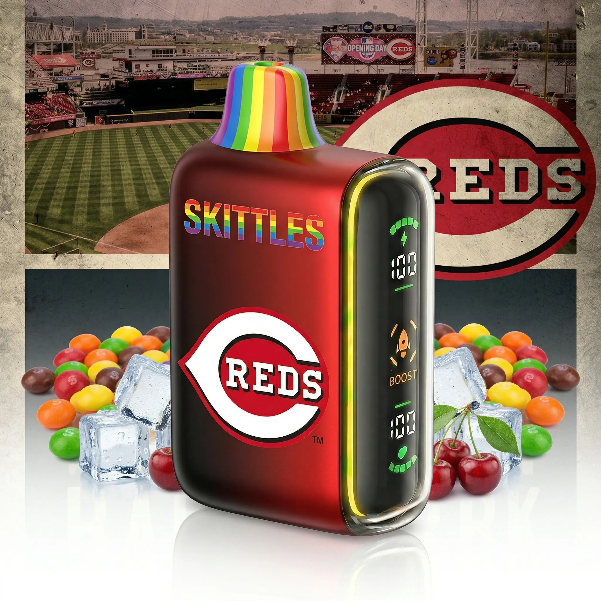 Cincinnati Reds - ๐ฅInkSkin Pulse 15000 Puffs new - 10+ Flavour Choices ๐๐๐ Cincinnati Reds - ๐ฅInkSkin Pulse 15000 Puffs new - 10+ Flavour Choices ๐๐๐