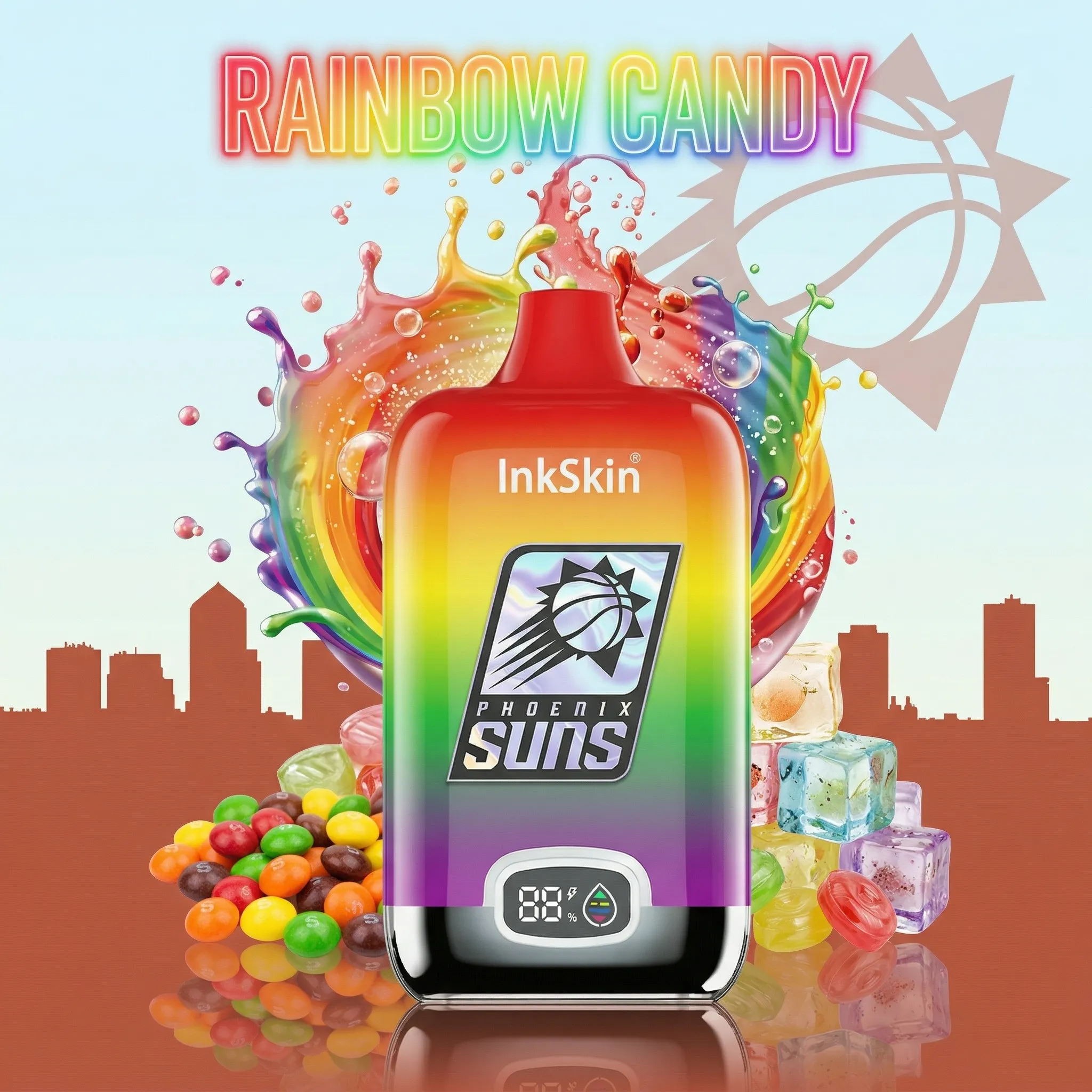 Suns - โญInkSkin Digital Box 12000 Puffs - 10+ Flavour Choices ๐๐๐ Suns - โญInkSkin Digital Box 12000 Puffs - 10+ Flavour Choices ๐๐๐